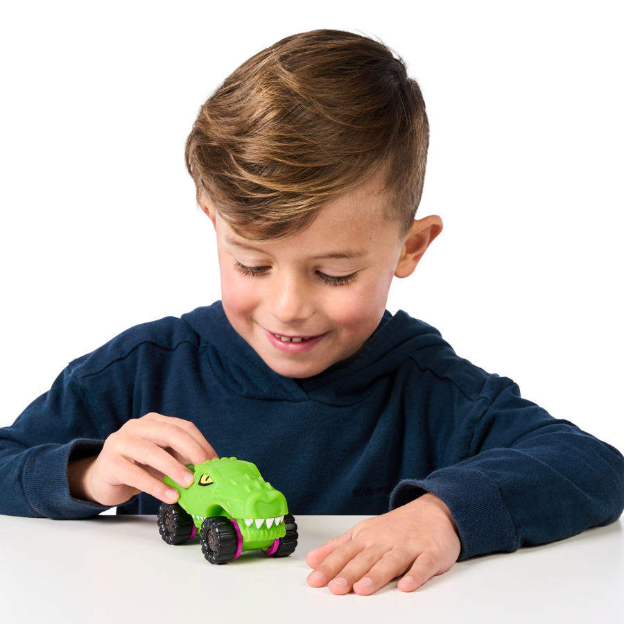 Get the Gooey Fun! Heroes Of Goo Jit Zu Goo Mobiles - Wreckin' Rock Jaw Toy Vehicles