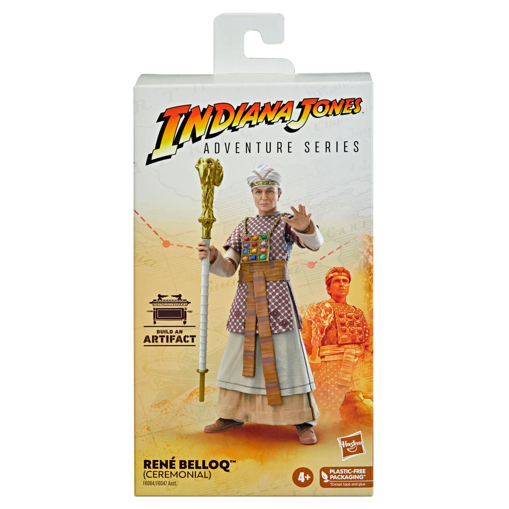 Hot! Indiana Jones Adventure Series 6 - inch Collectible Figure: Rene Belloq (Ceremonial)
