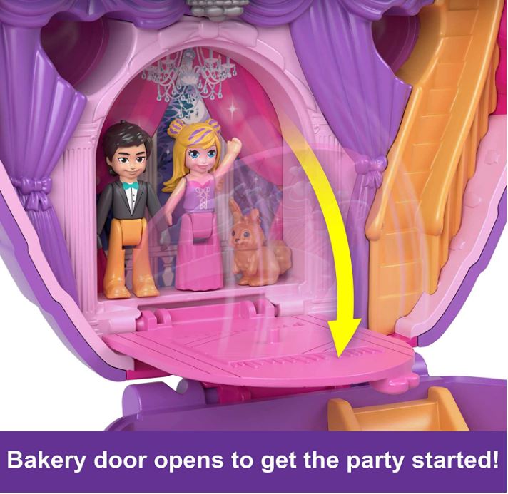 Hot! Polly Pocket Sweet Cupcake Compact Toy
