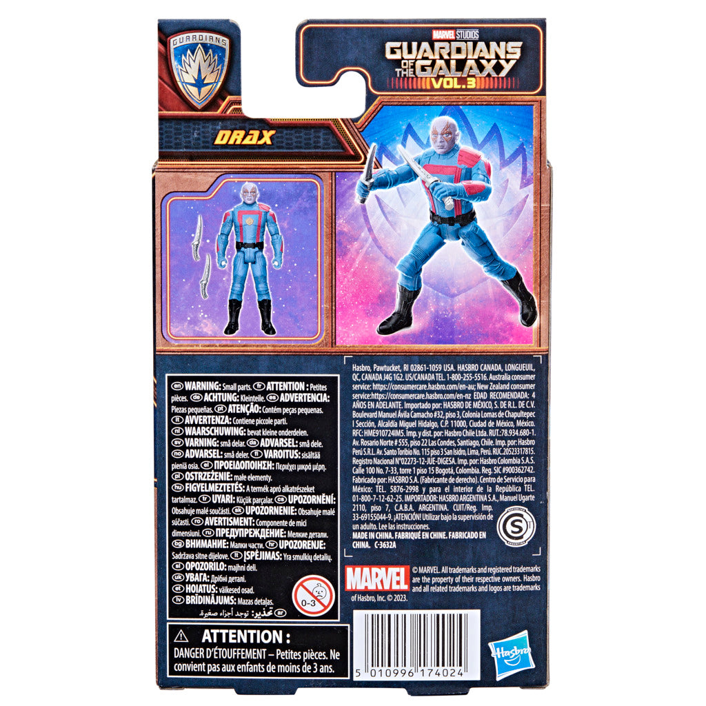 Hot Deal! Marvel Guardians Of The Galaxy Vol.3 Epic Hero Series Drax Action Figure