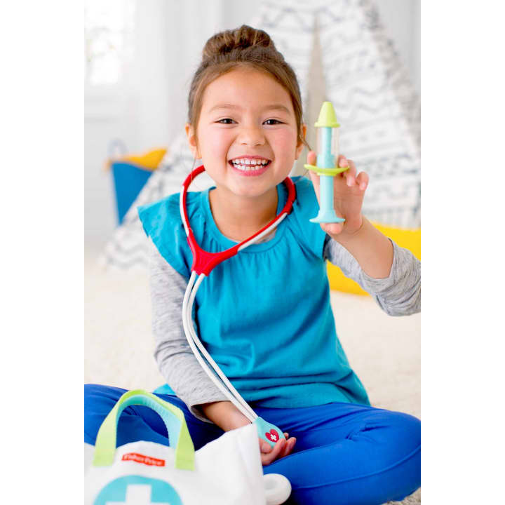 Fisher-Price Interactive Medical Kit Playset for Preschool Fun