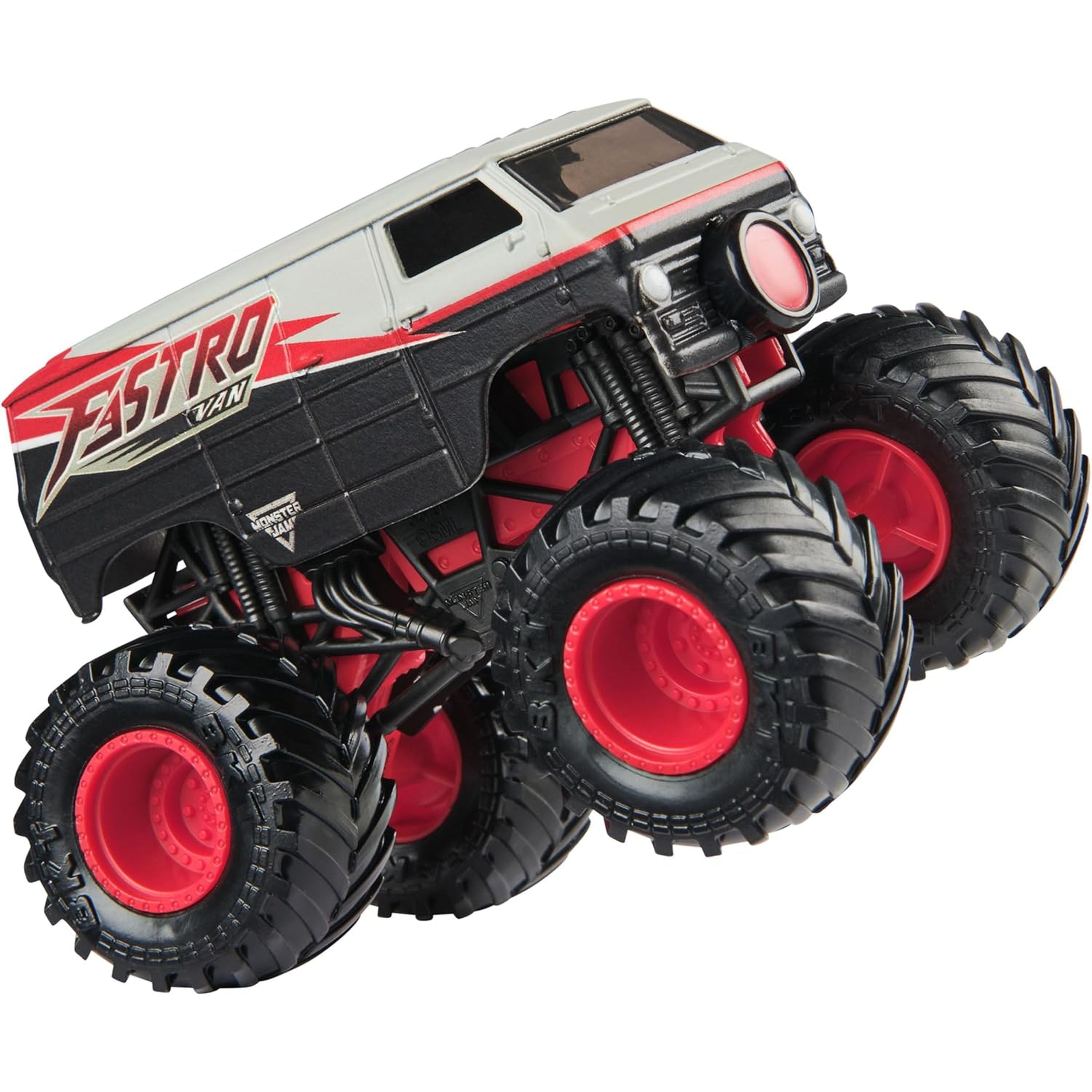 Hot Deal! Monster Jam 1:64 Scale Die - Cast Monster Truck Series 36 Fastro Van for Collectors