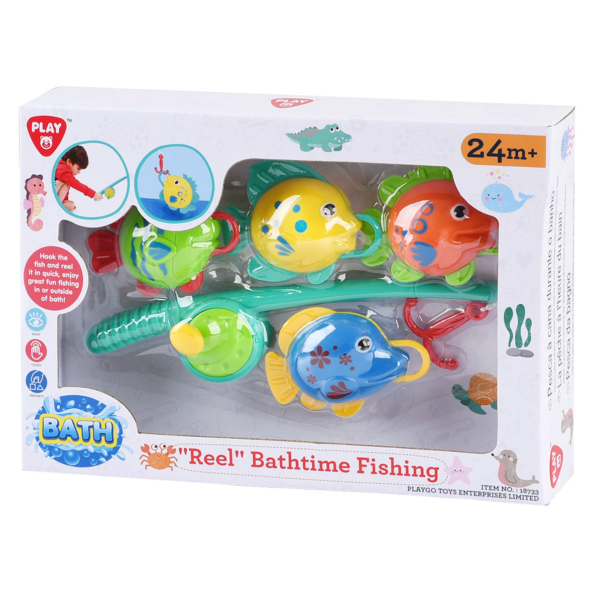 Playgo Reel Bathtime Fishing Toy - Ideal for Little Fishermen!