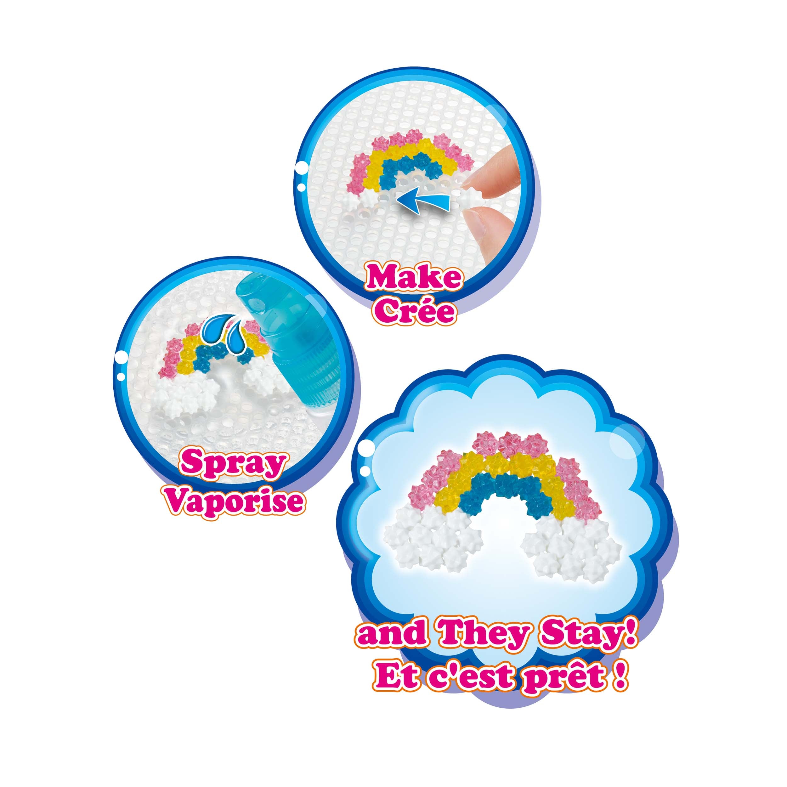 Hot Deal! Complete Aquabeads Mystic Unicorn Craft Set with 1500 Beads in 24 Colors