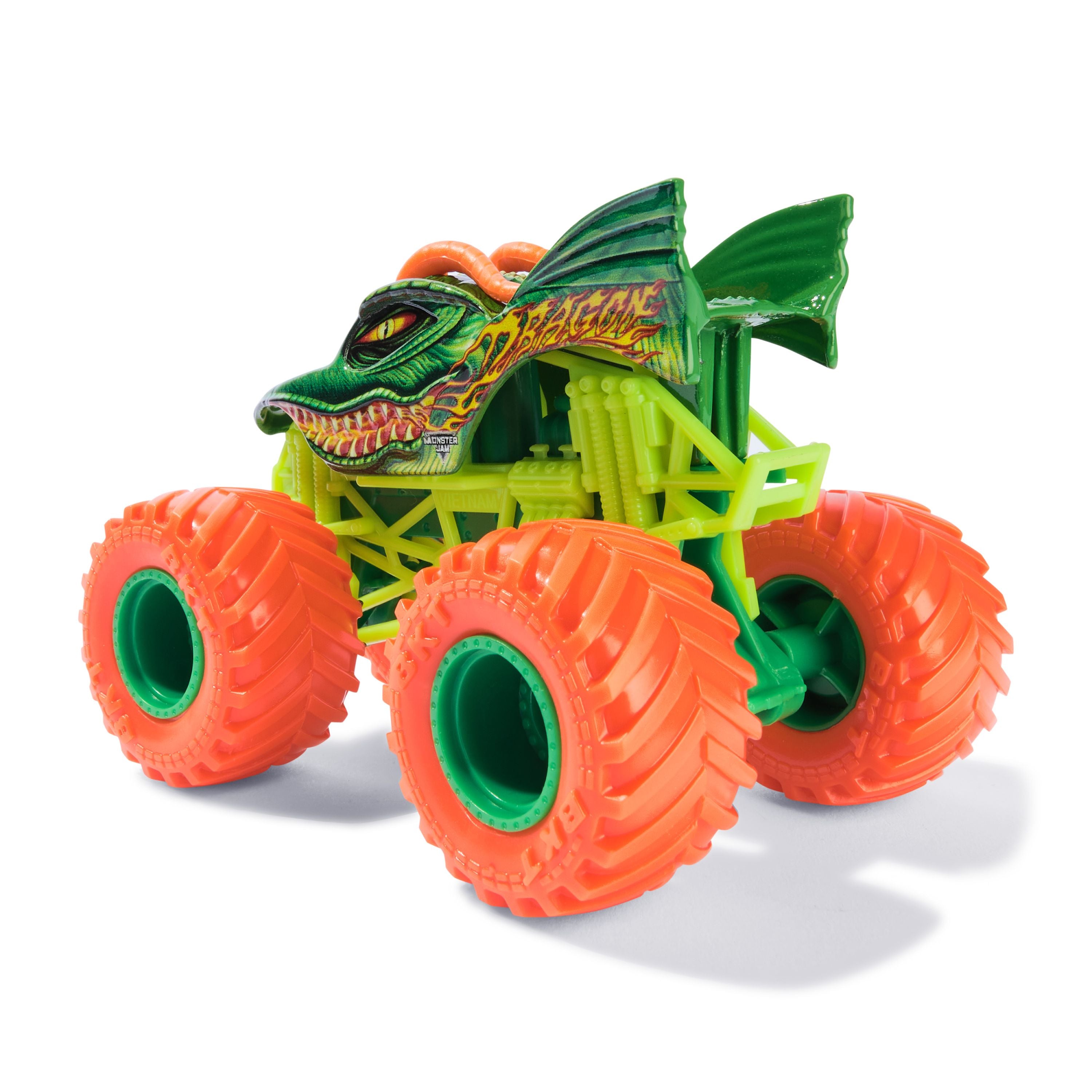 Hot Deal: 1:64 Scale Monster Jam Die - Cast Monster Truck Series 38 Dragon for Collectors