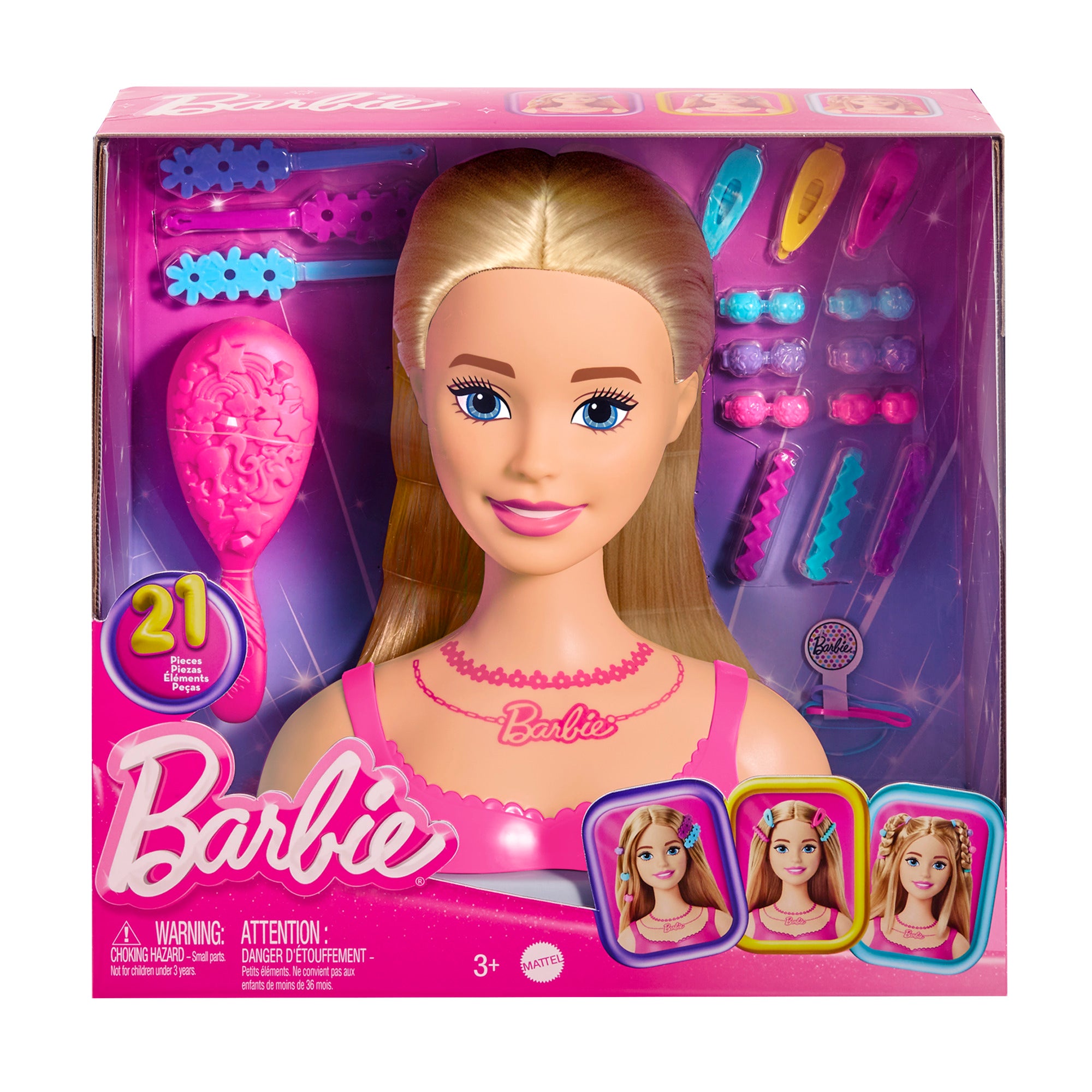 Hot Deal: Blonde Barbie Styling Head