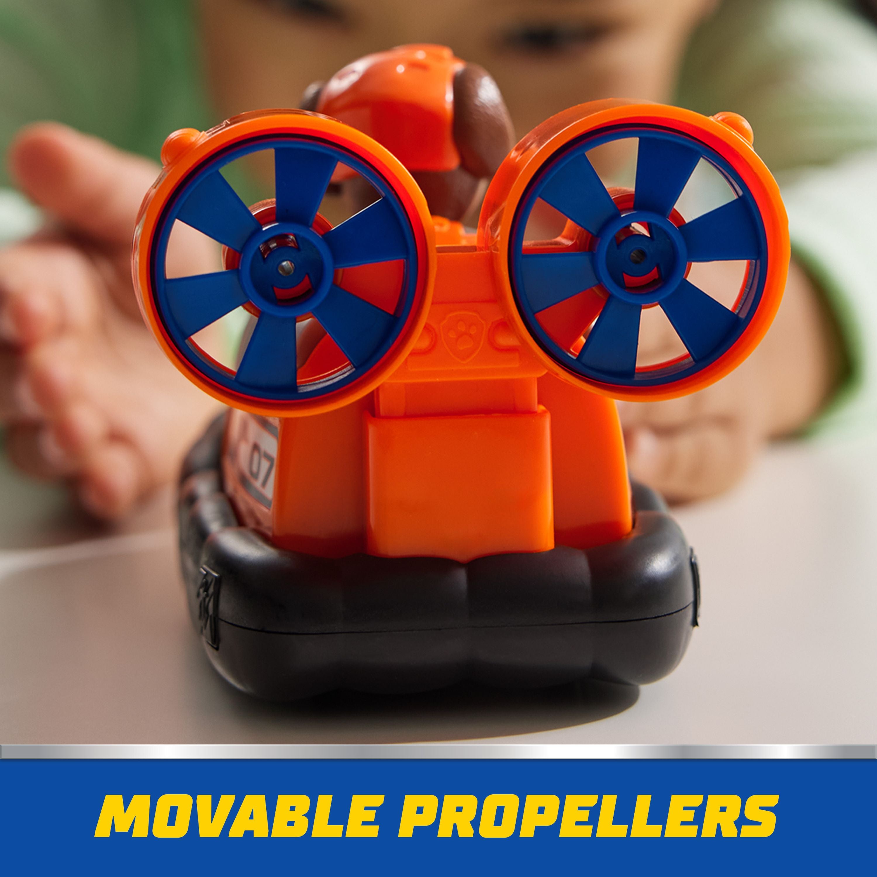 PAW Patrol Eco-Friendly Basic Rescue Hovercraft Vehicle of Zuma