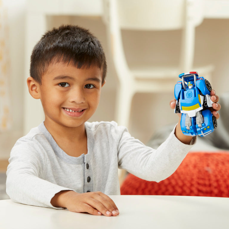 Transformers Rescue Bots Academy Classic 4.5-Inch Chase Police-Bot Action Figure