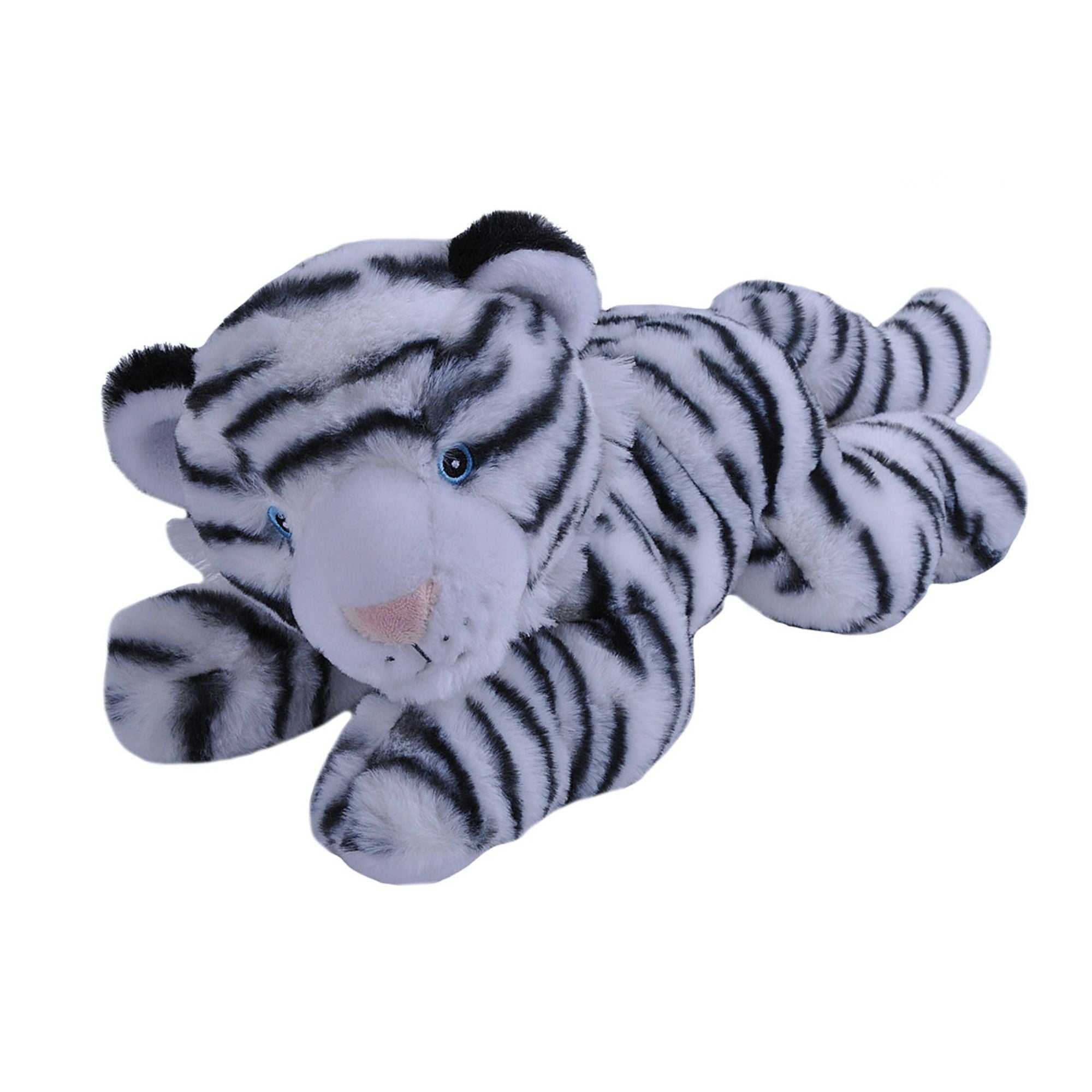 Wild Republic Ecokins 12-Inch White Tiger - Eco-Friendly Plush