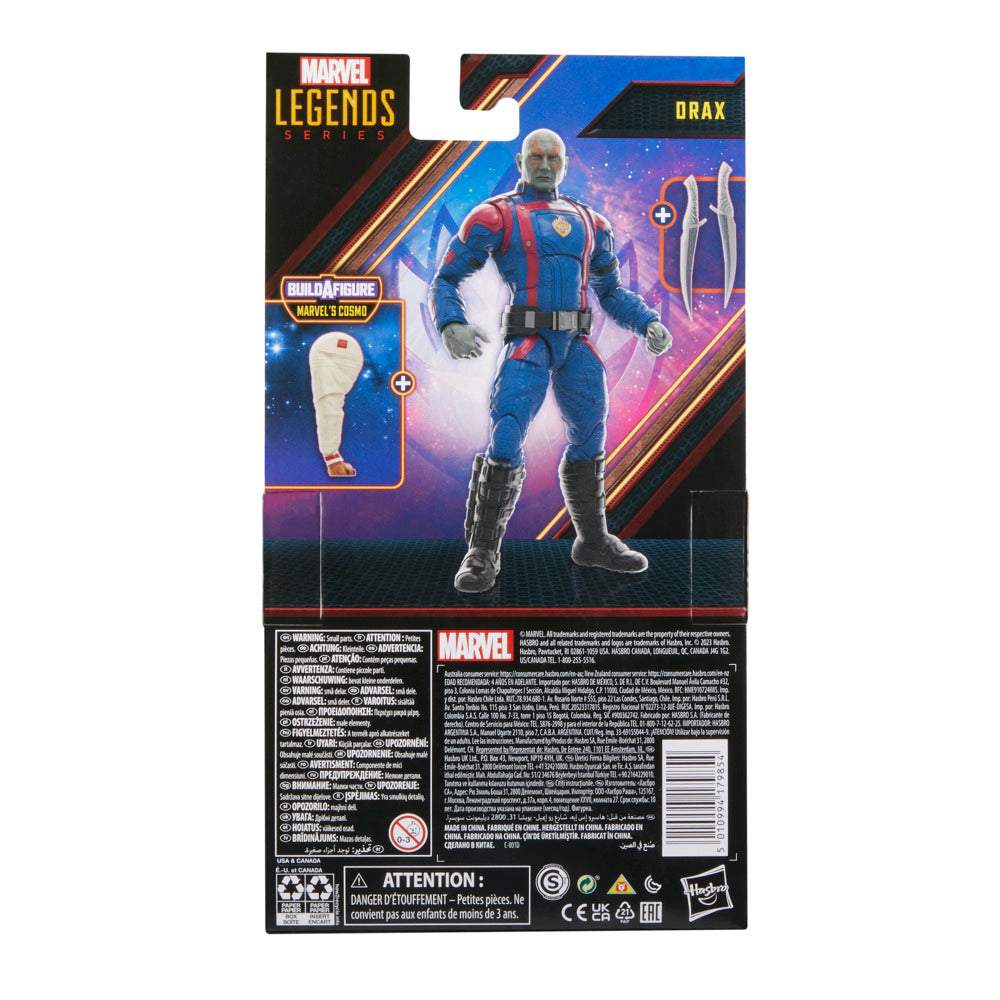 Hot! Marvel Guardians of the Galaxy Vol. 3 Legends Series Drax Figure