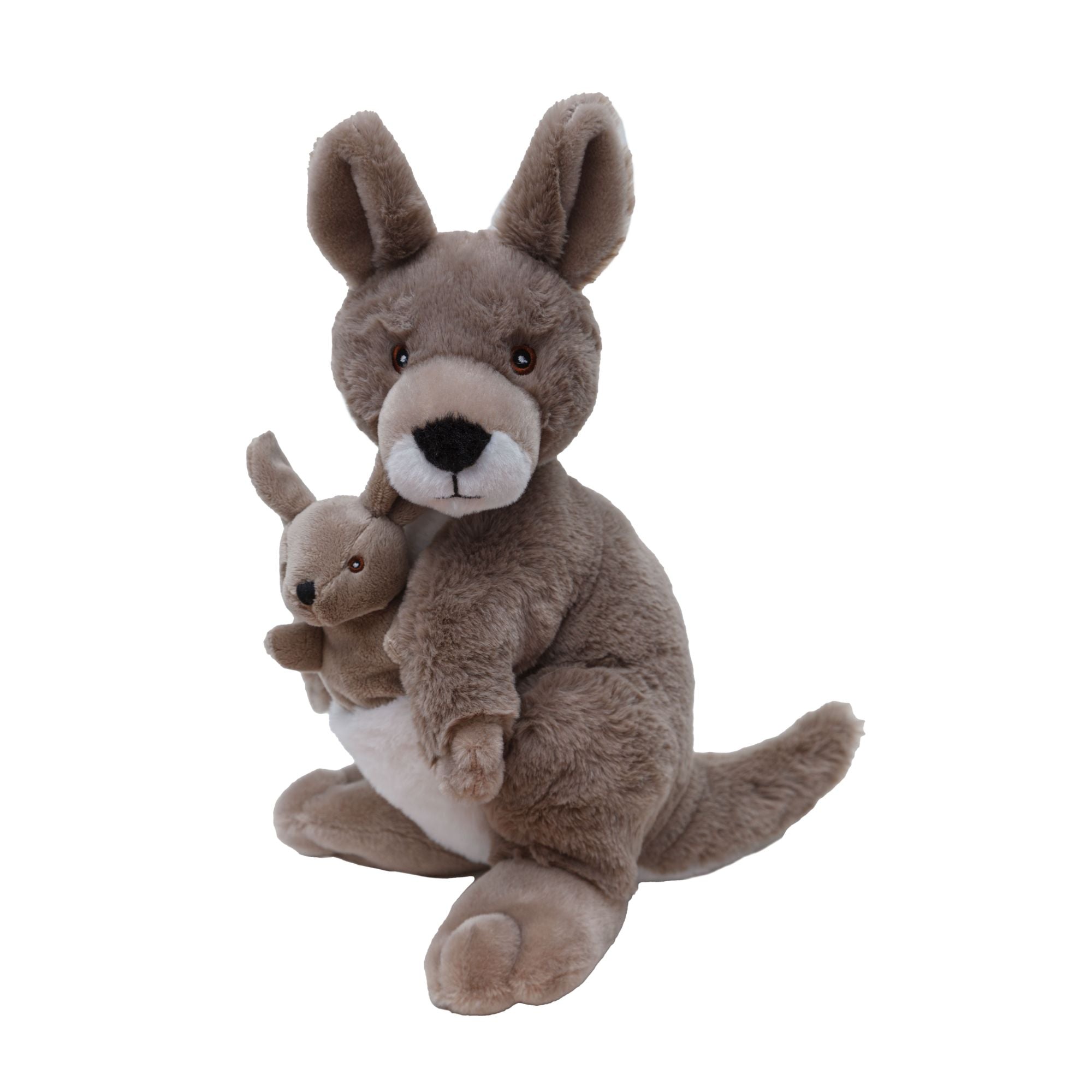 12-Inch Wild Republic Ecokins Kangaroo - Eco-Friendly Plush