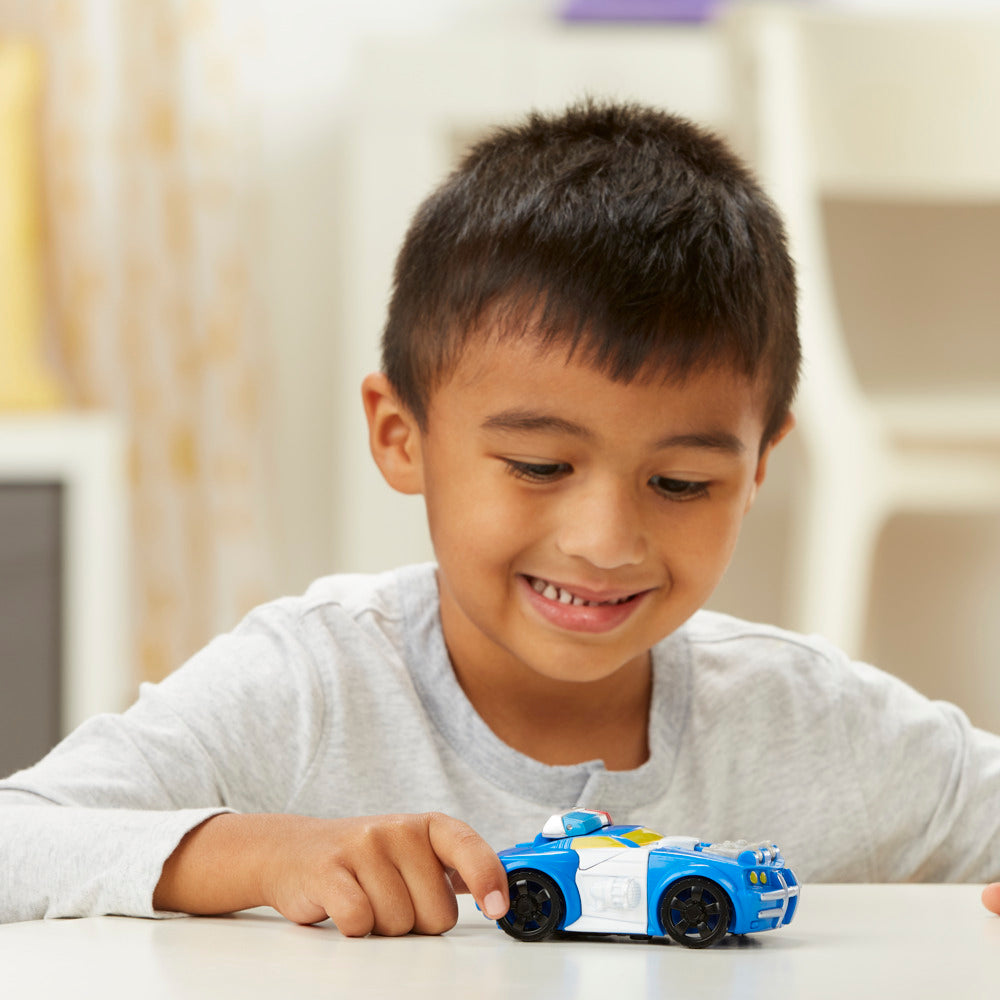 Transformers Rescue Bots Academy Classic 4.5-Inch Chase Police-Bot Action Figure