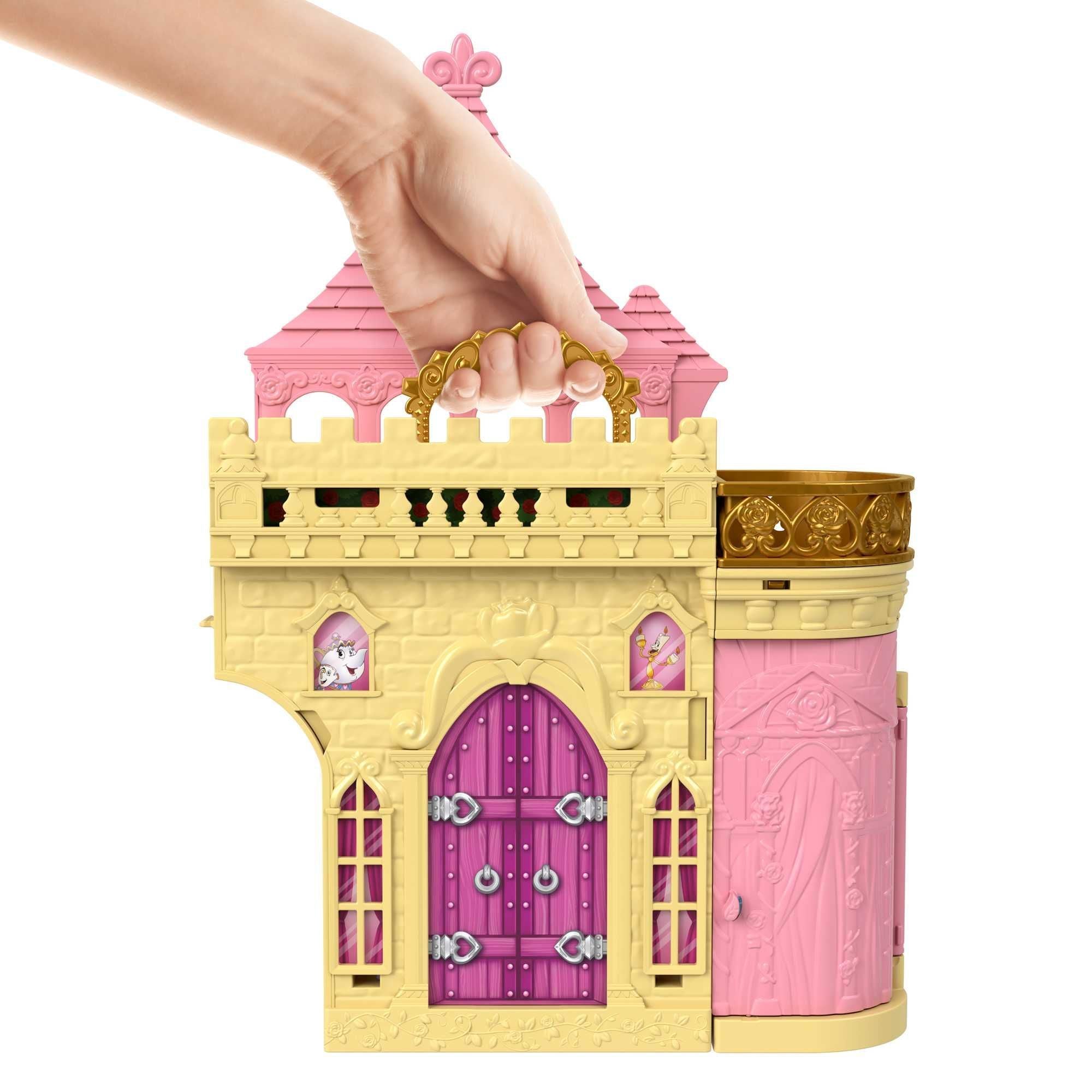 Hot Deal! Disney Princess Belle's Castle Storytime Stackable Playset for Kids