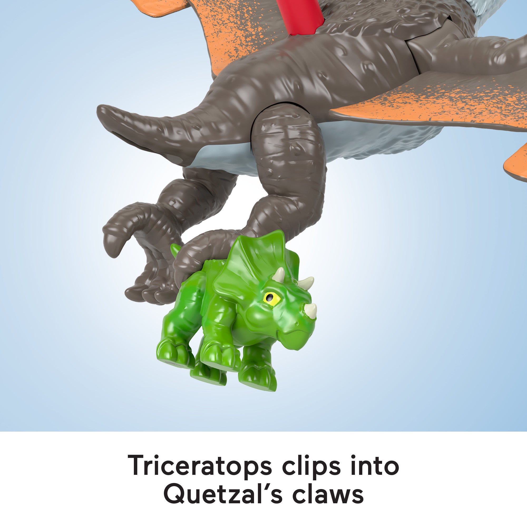 Hot Deal! Fisher-Price Imaginext Jurassic World Soaring Quetzal Dinosaur Toy for Preschoolers