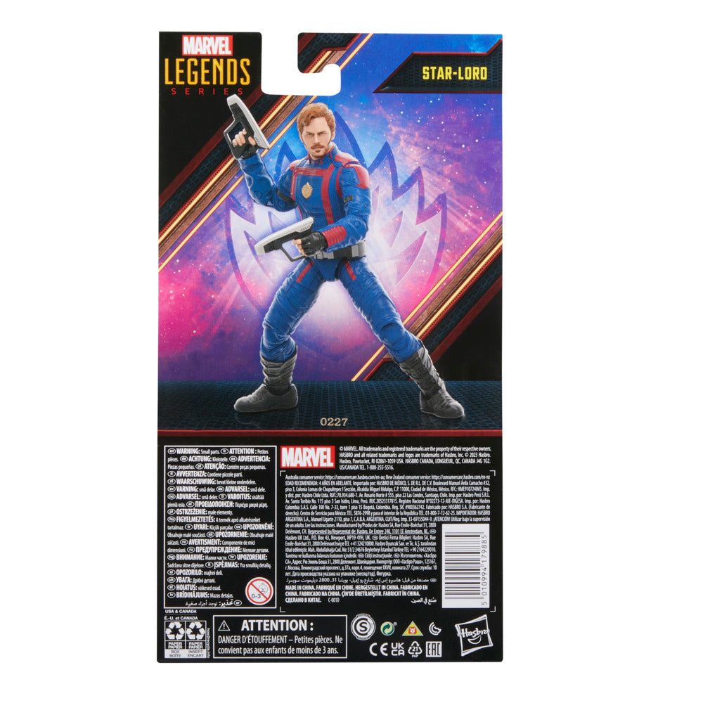 Hot! Marvel Legends Series 6-Inch Scale Star-Lord Figure from Guardians of the Galaxy Vol. 3