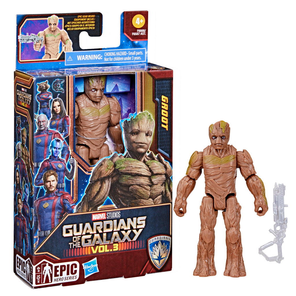 Hot! Marvel Guardians of the Galaxy Vol. 3 Groot Epic Hero Figure