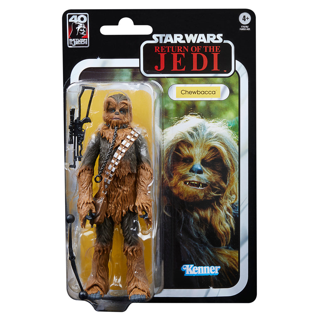 Star Wars The Black Series 6 - inch Chewbacca Action Figure for 40th Jedi Anniversary