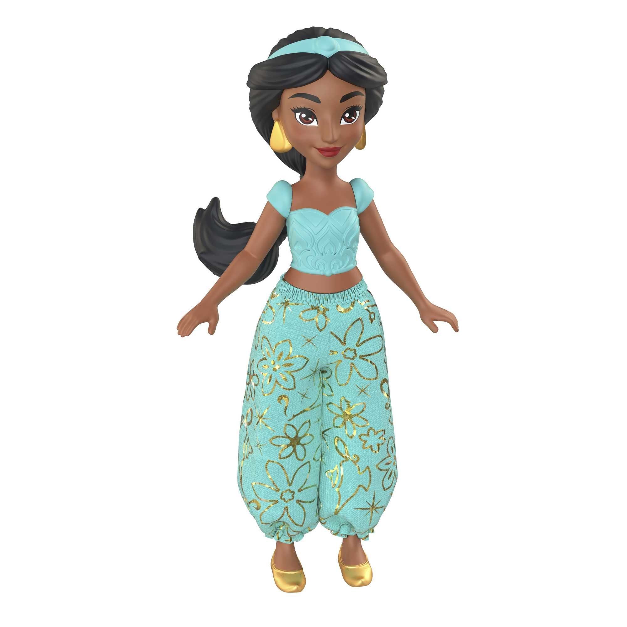 Hot! Disney Princess Jasmine Small Posable Doll