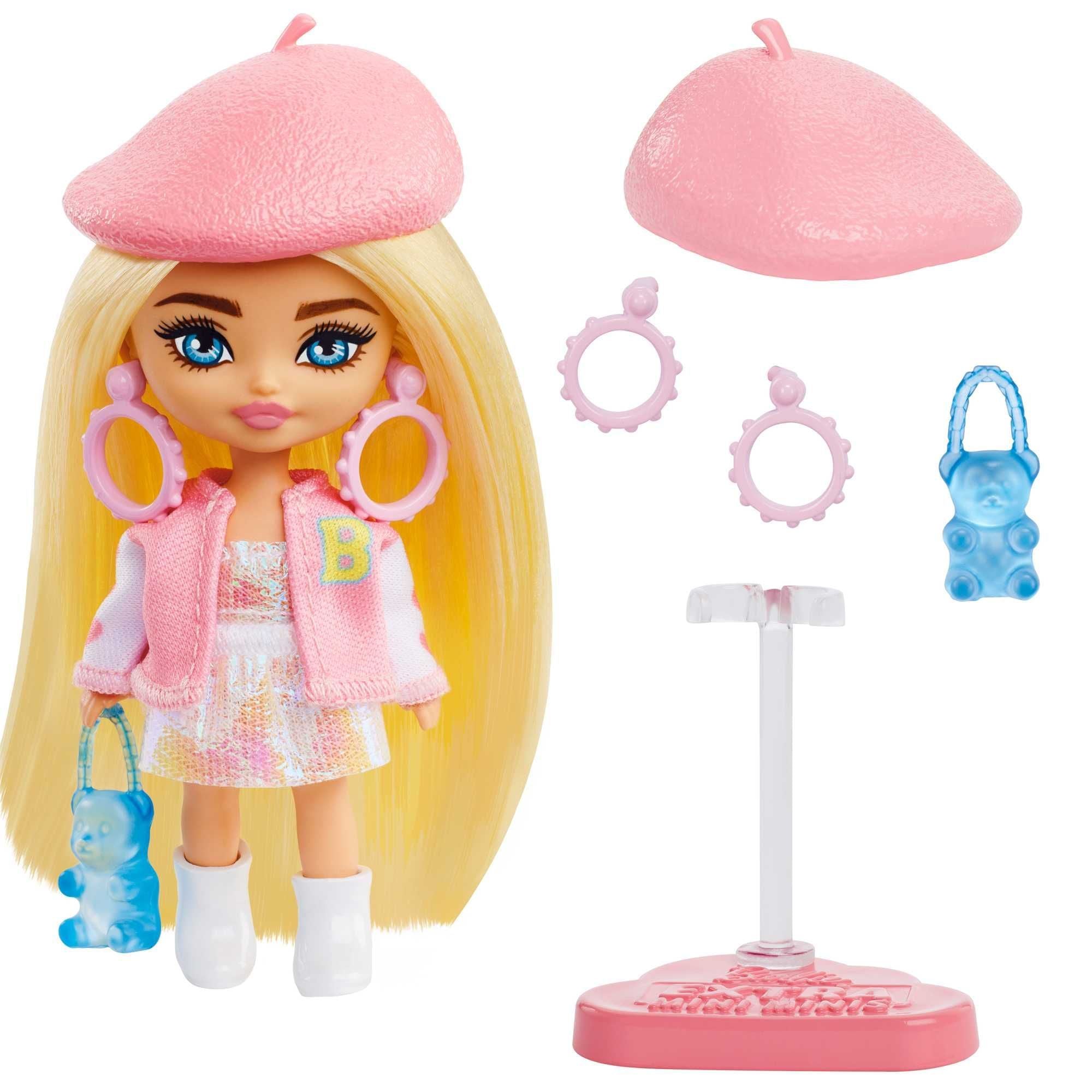 Hot! Barbie Extra Mini Minis Blonde Hair Doll