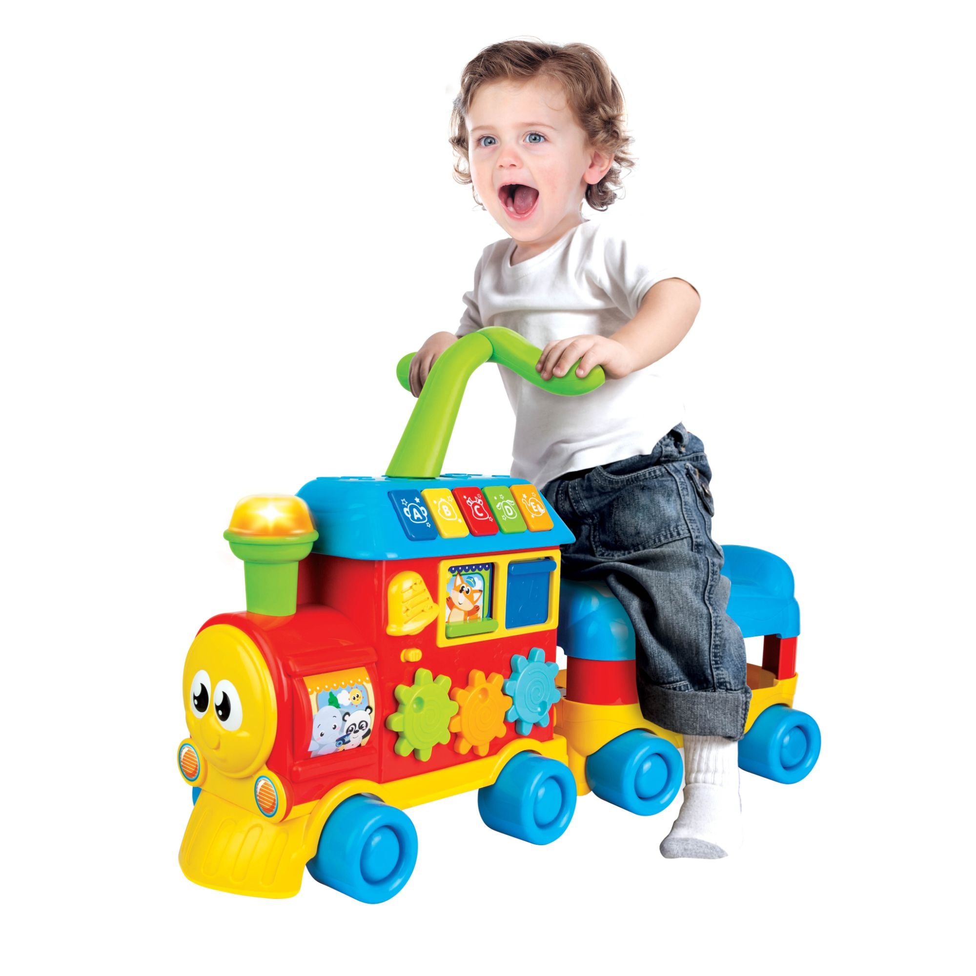 Winfun Ride-On Learning Train for Multi-Level Play