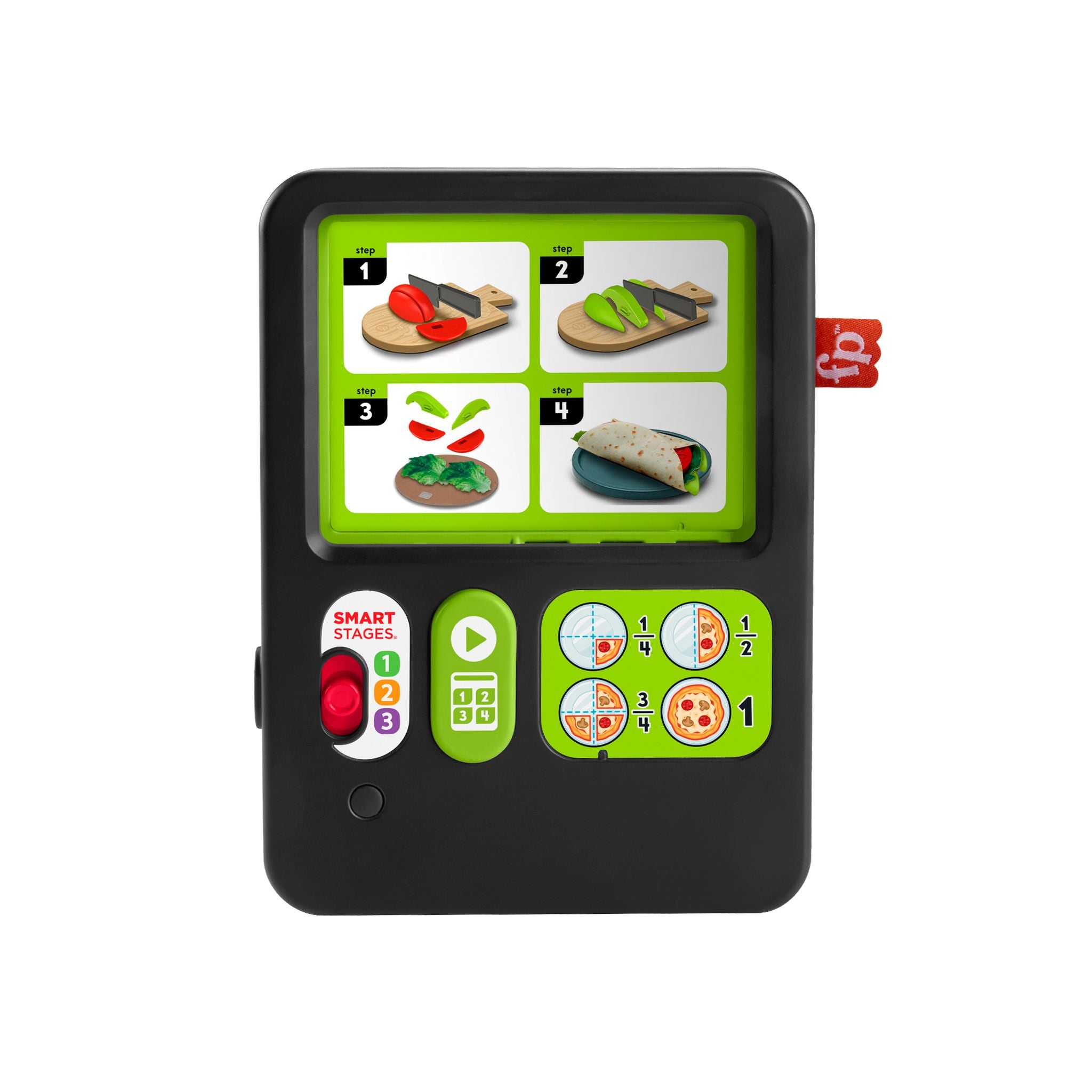 Hot Deal! Fisher-Price Interactive Laugh & Learn 1-2-3 Cooking Meal Kit for Young Chefs