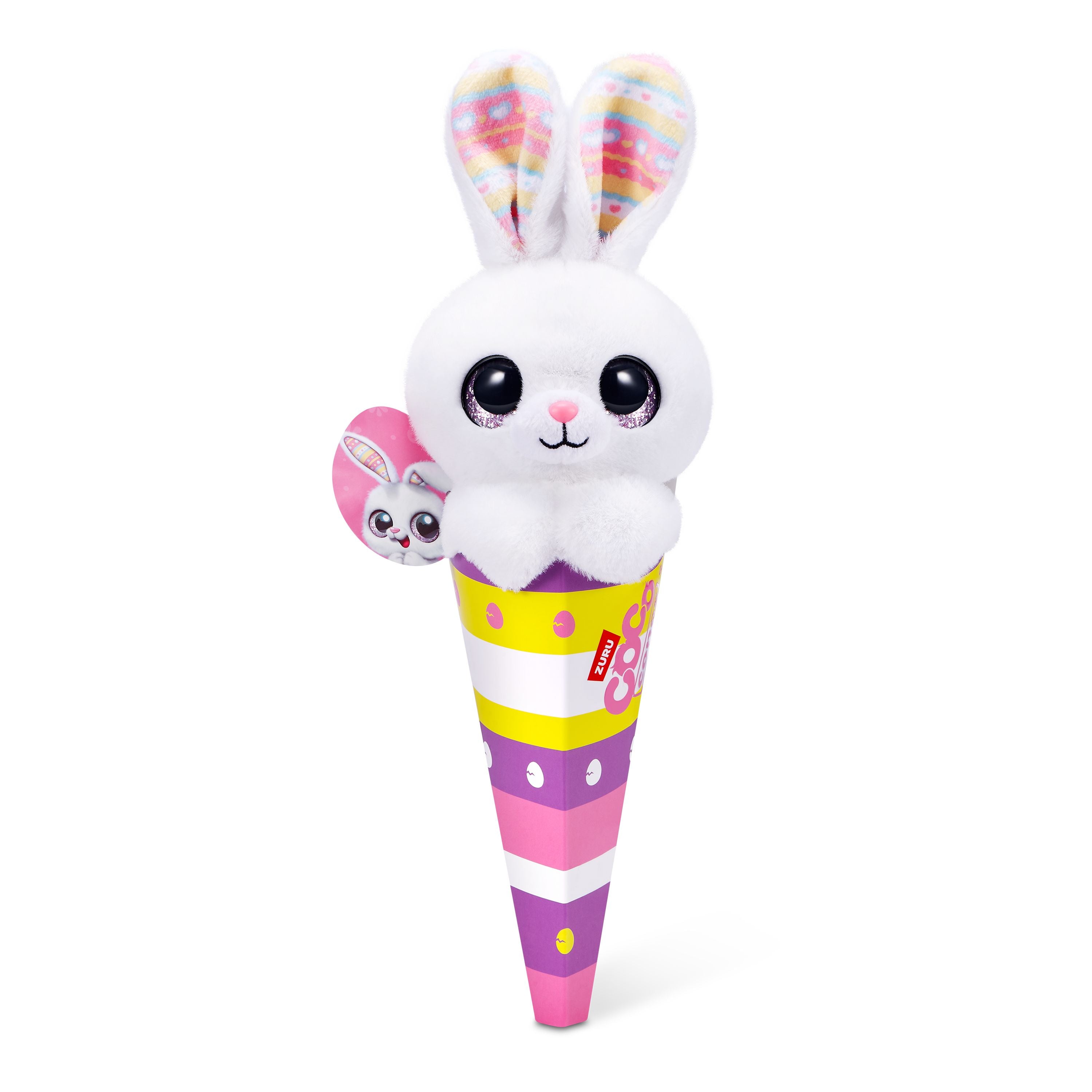 ZURU Adorable Coco Cones Bunny Bounce Plush Collection