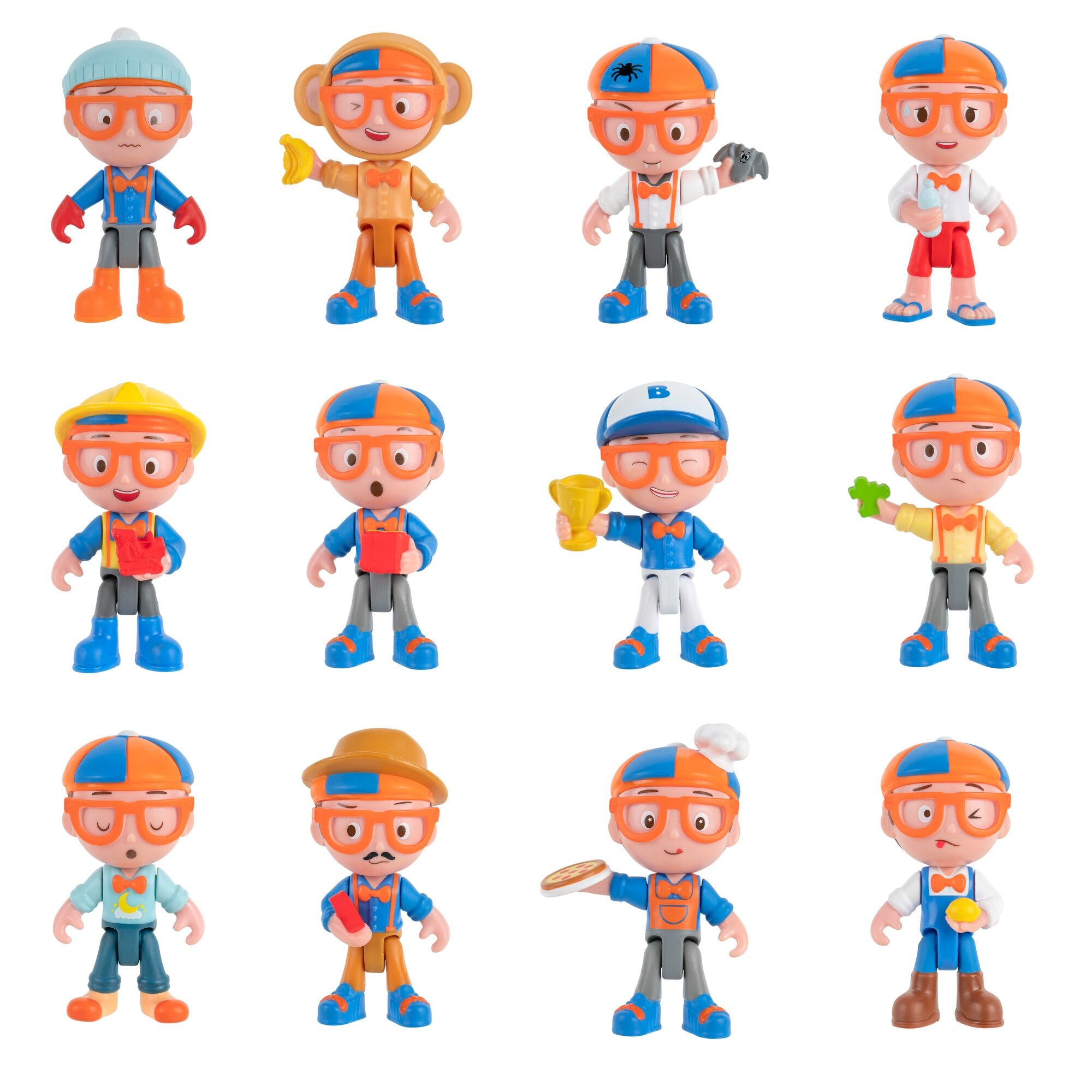 Hot! Assorted Styles Blippi TV Surprise Figures