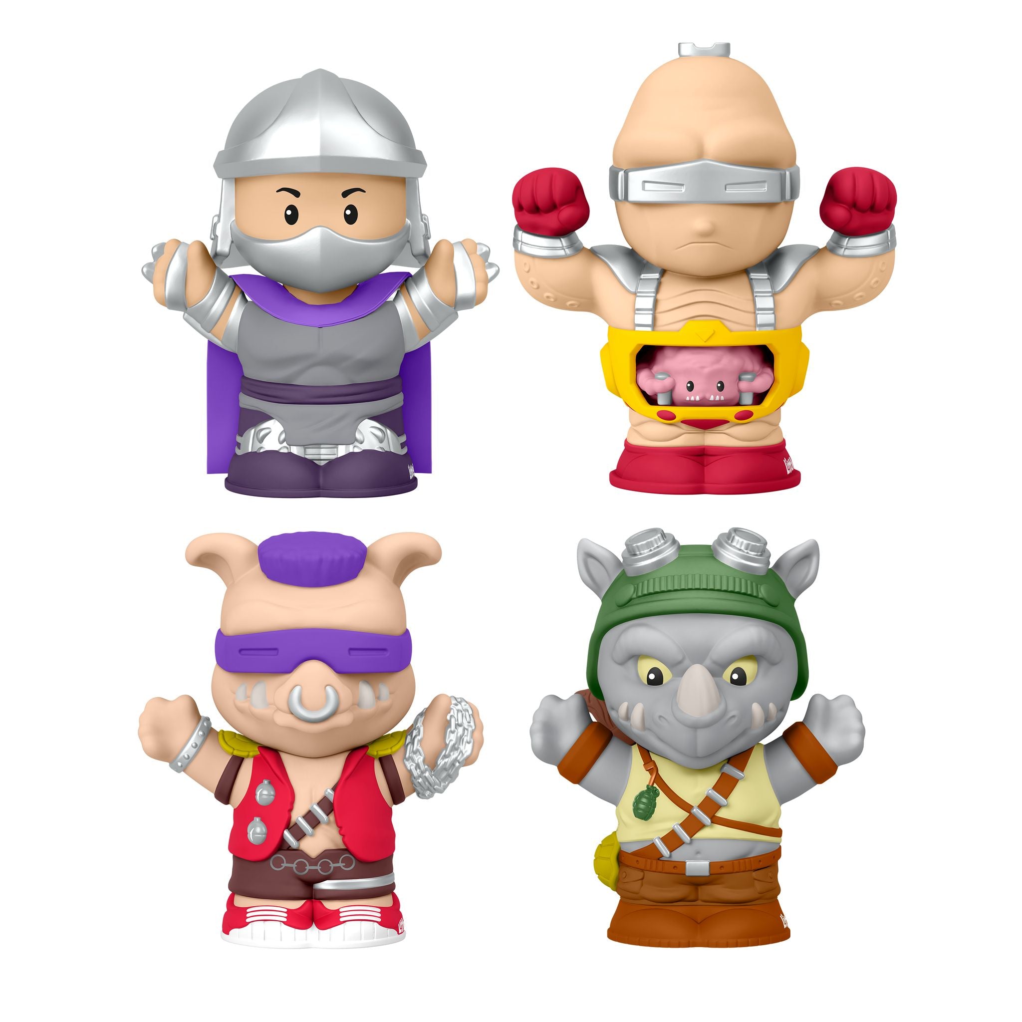 Fisher-Price Little People Collector TMNT 40th Anniversary Villains Pack - Limited Edition