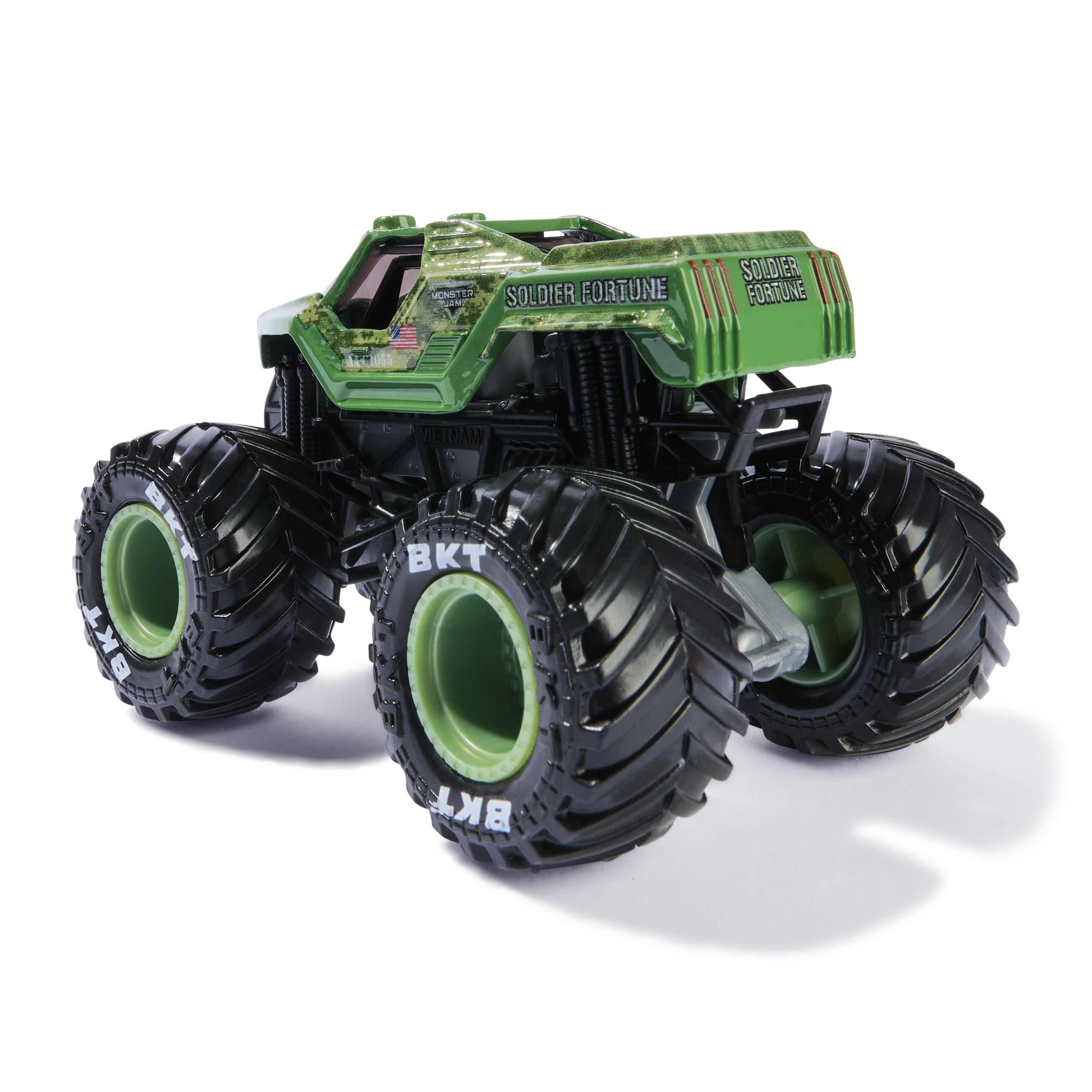 Hot Deal! 1:64 Scale Die - Cast Monster Jam Monster Truck Series 38 Soldier Fortune for Collection