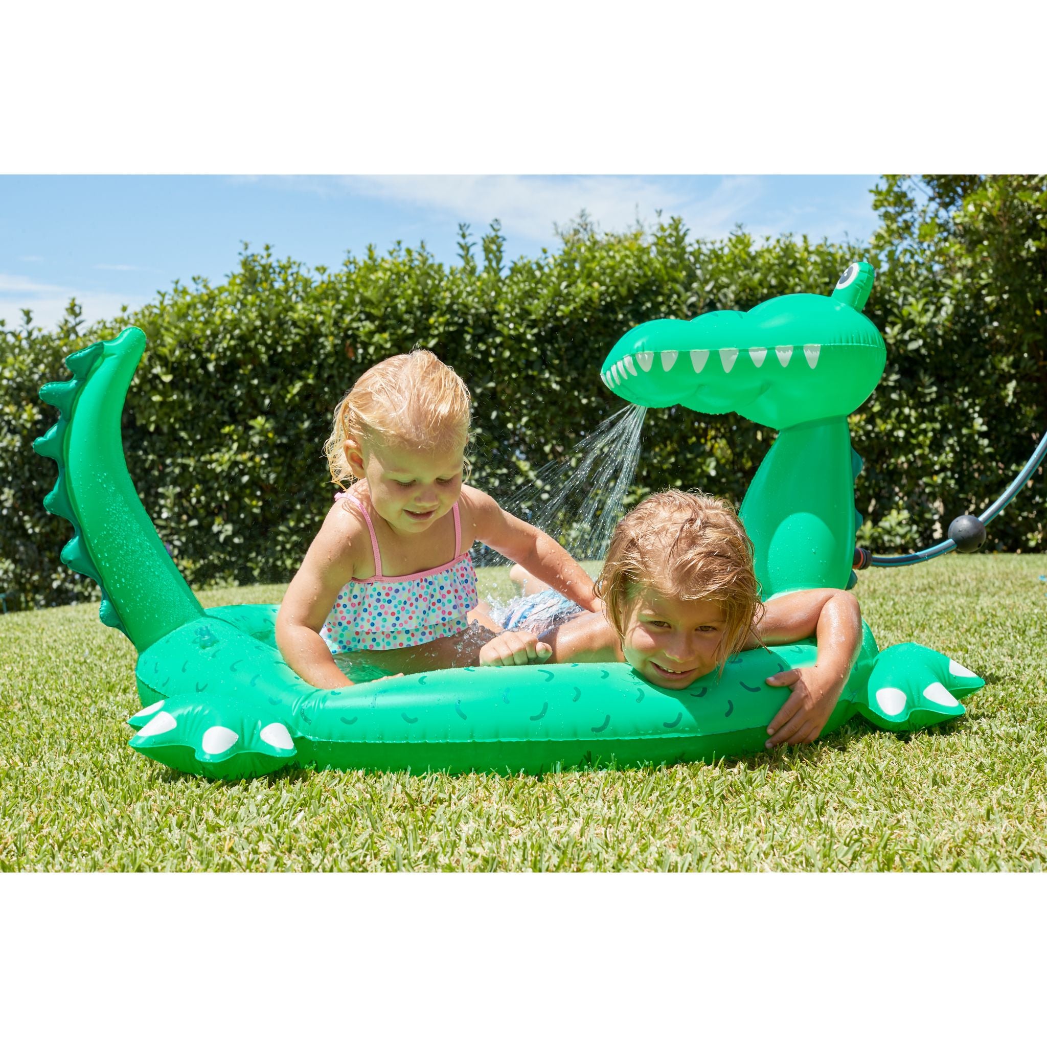 Hot Deal: Coconut Grove Inflatable Splash Pool - Fang The Croc
