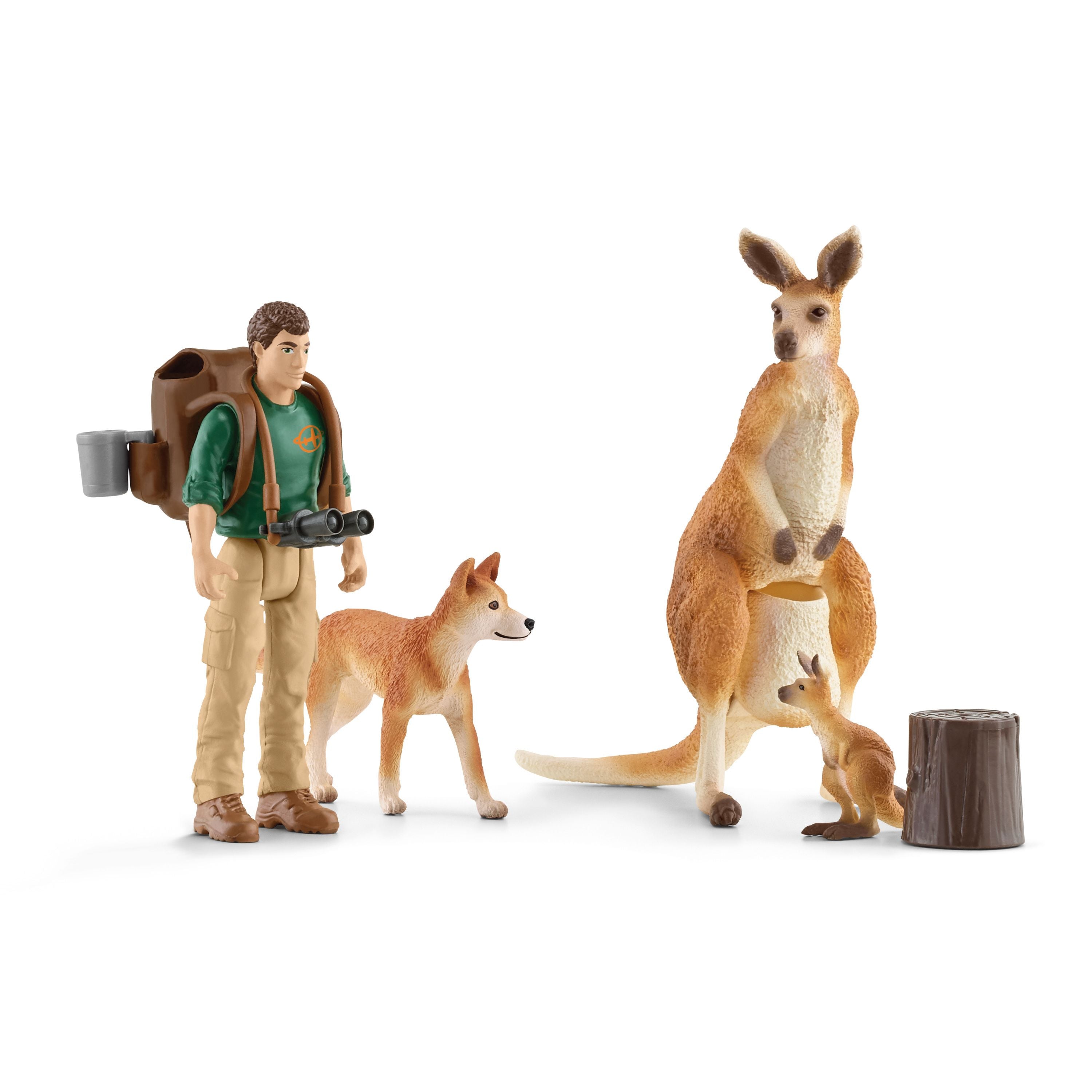 Hot Deal! Schleich National Geographic Kids Wild Life - Outback Adventures Set