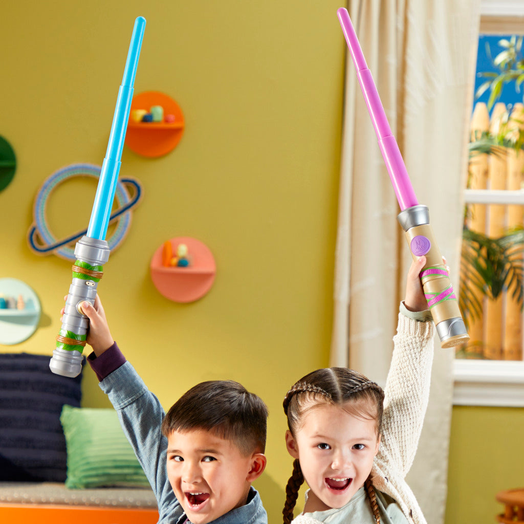 Hot! Star Wars Young Jedi Yoda Training Lightsaber Toy