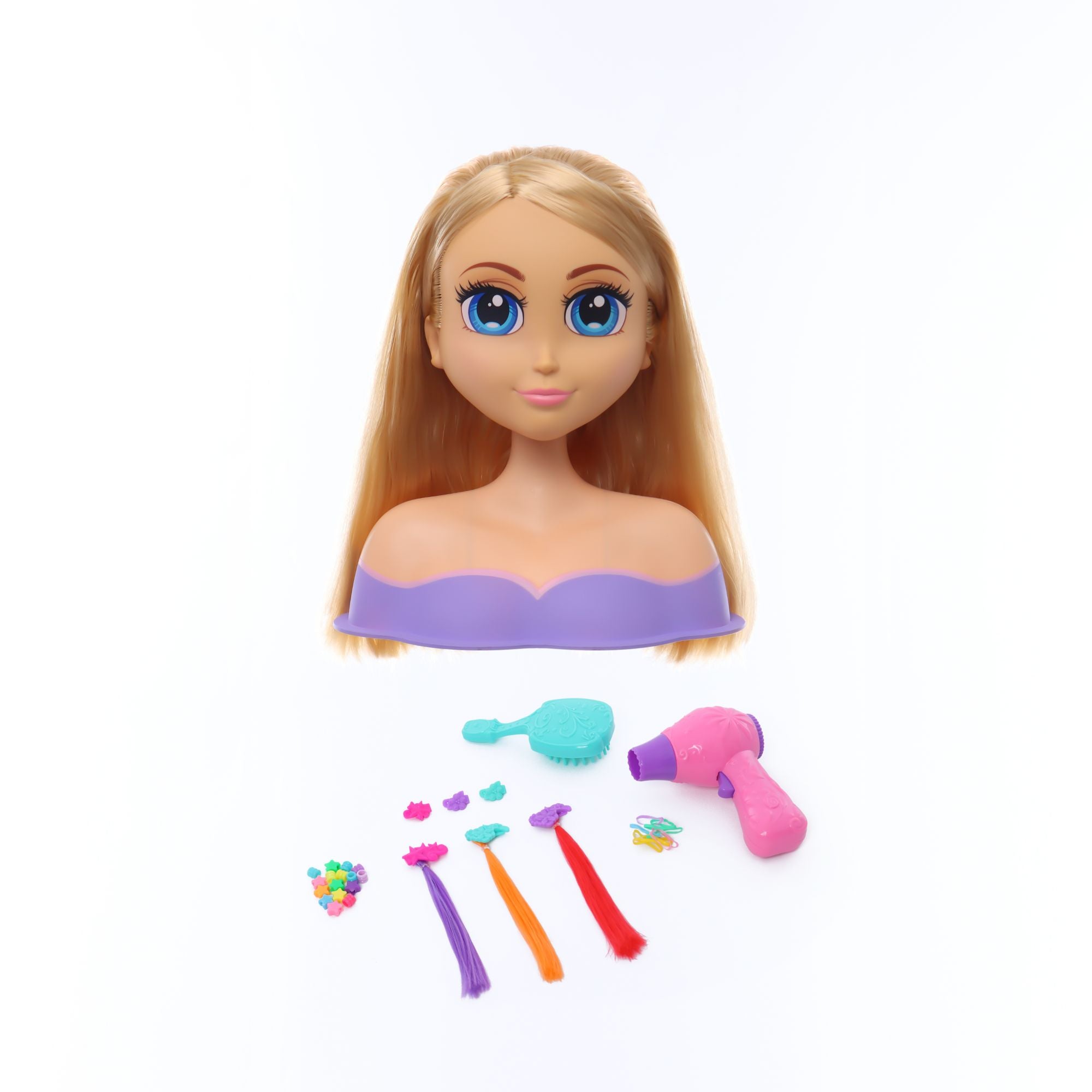 Hot Sale! Blonde Little Bebops Hair Styling Head for Young Hair Designers