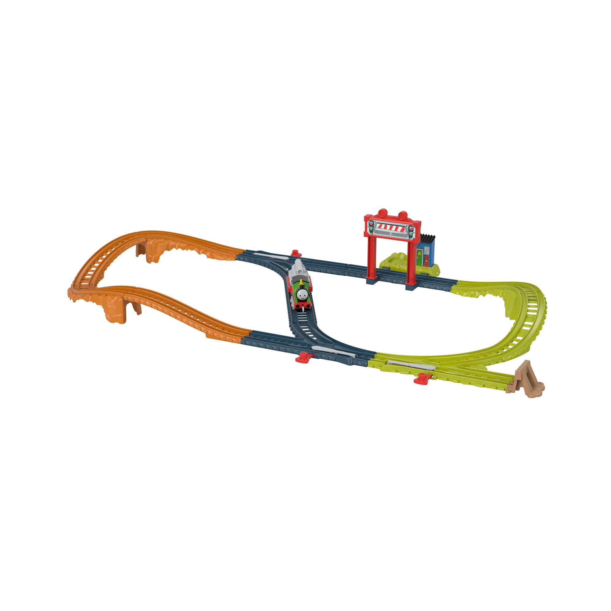 Fisher-Price Thomas & Friends Percy's Push - Along Passenger Run Track Set