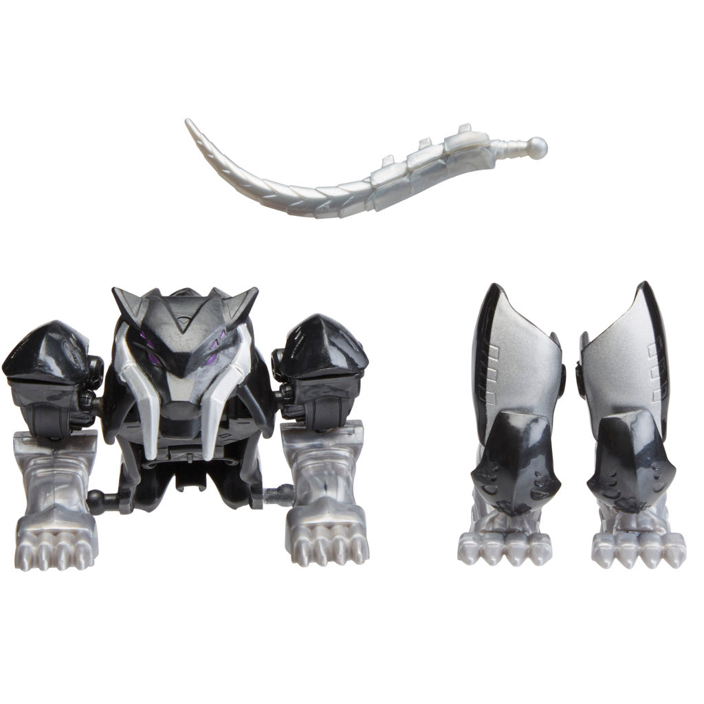 Hot! Marvel Mech Strike Black Panther Sabre Claw Mechasaur Action Figure