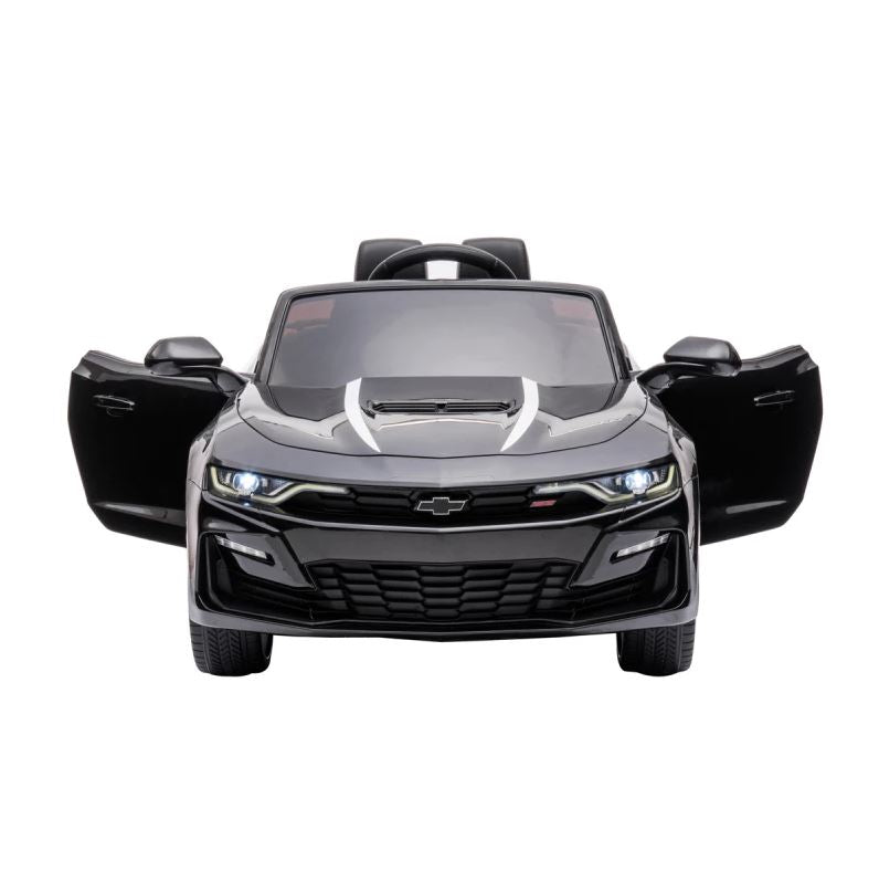 Hot Deal! 12 Volt Electric Black Chevrolet Camaro Ride - On Toy for Kids
