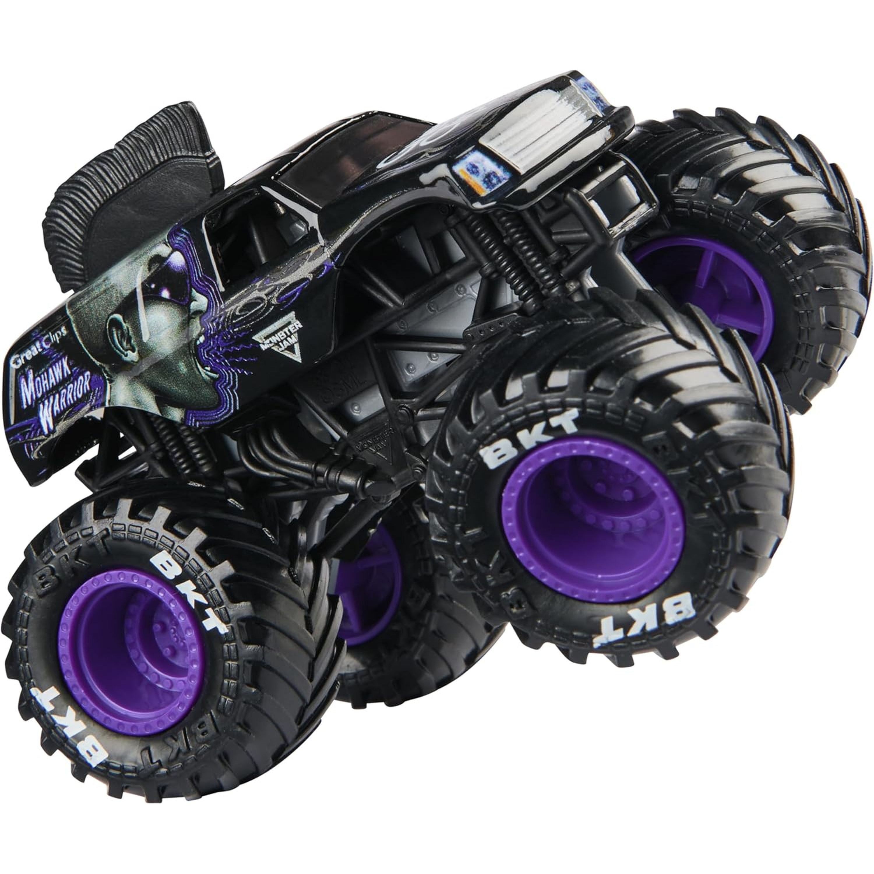 Hot Deal! Monster Jam 1:64 Scale Die - Cast Mohawk Warrior Truck from Series 36