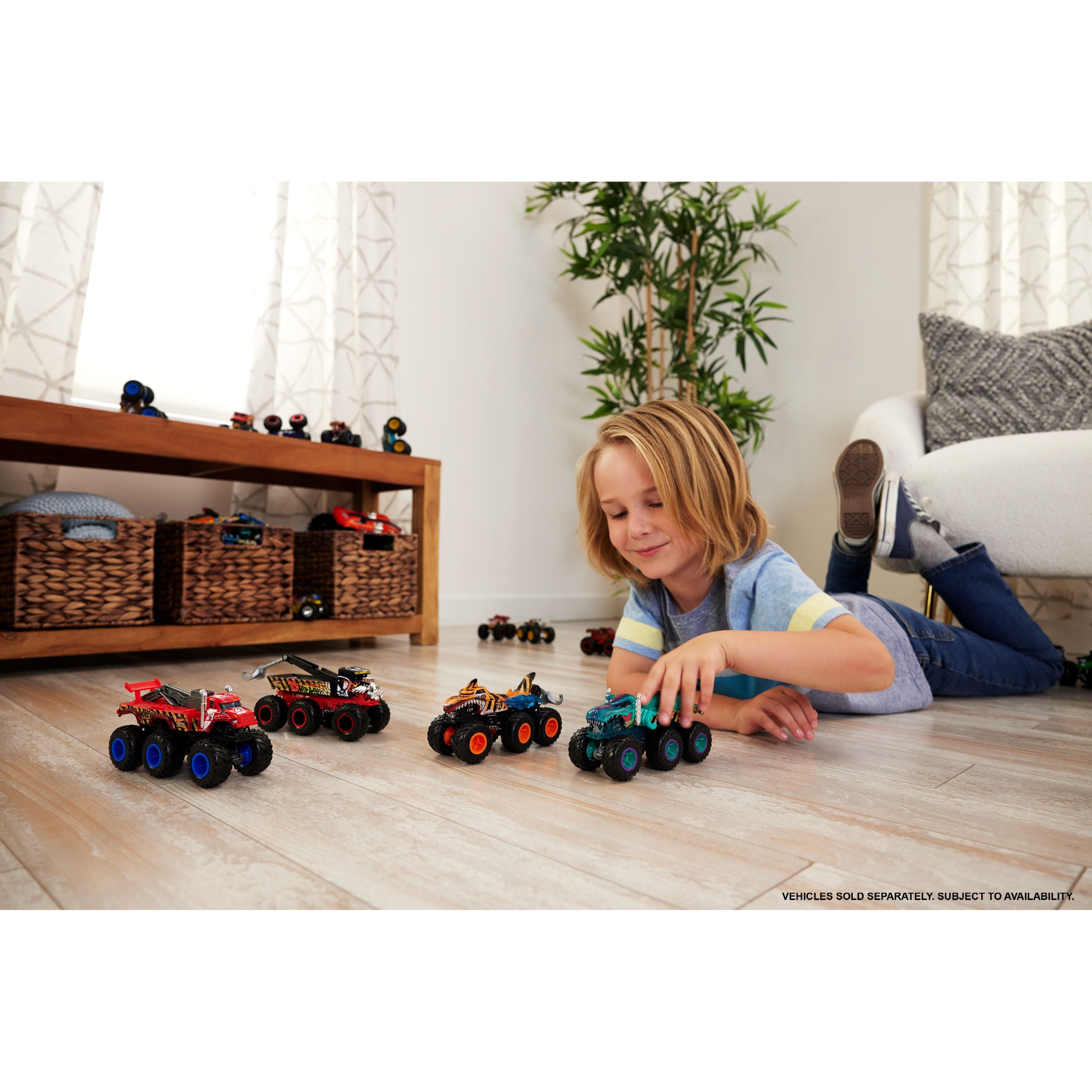 Hot Wheels Assorted Styles 1:64 Scale Monster Trucks Big Rigs
