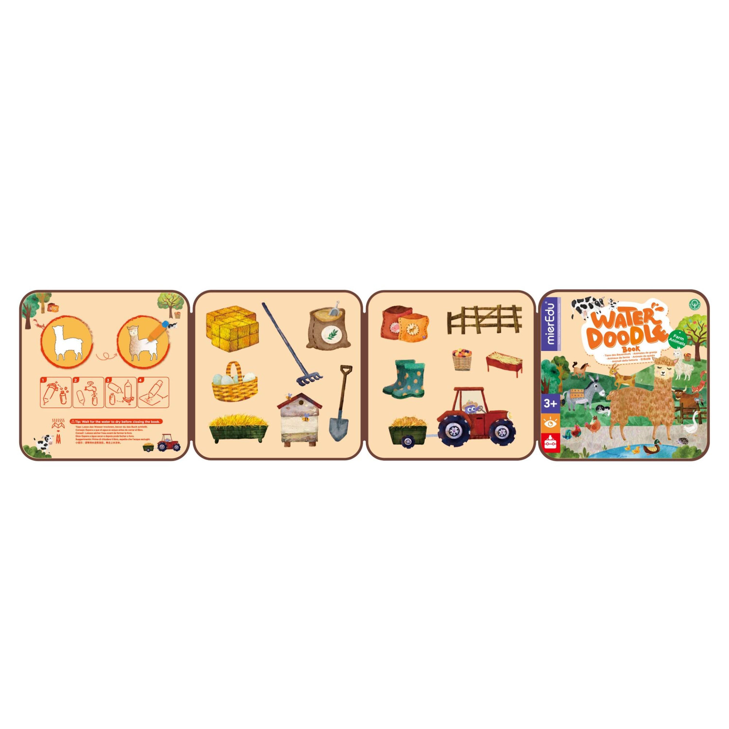 Assorted Styles Magic Water Painting Doodle Book for Kids