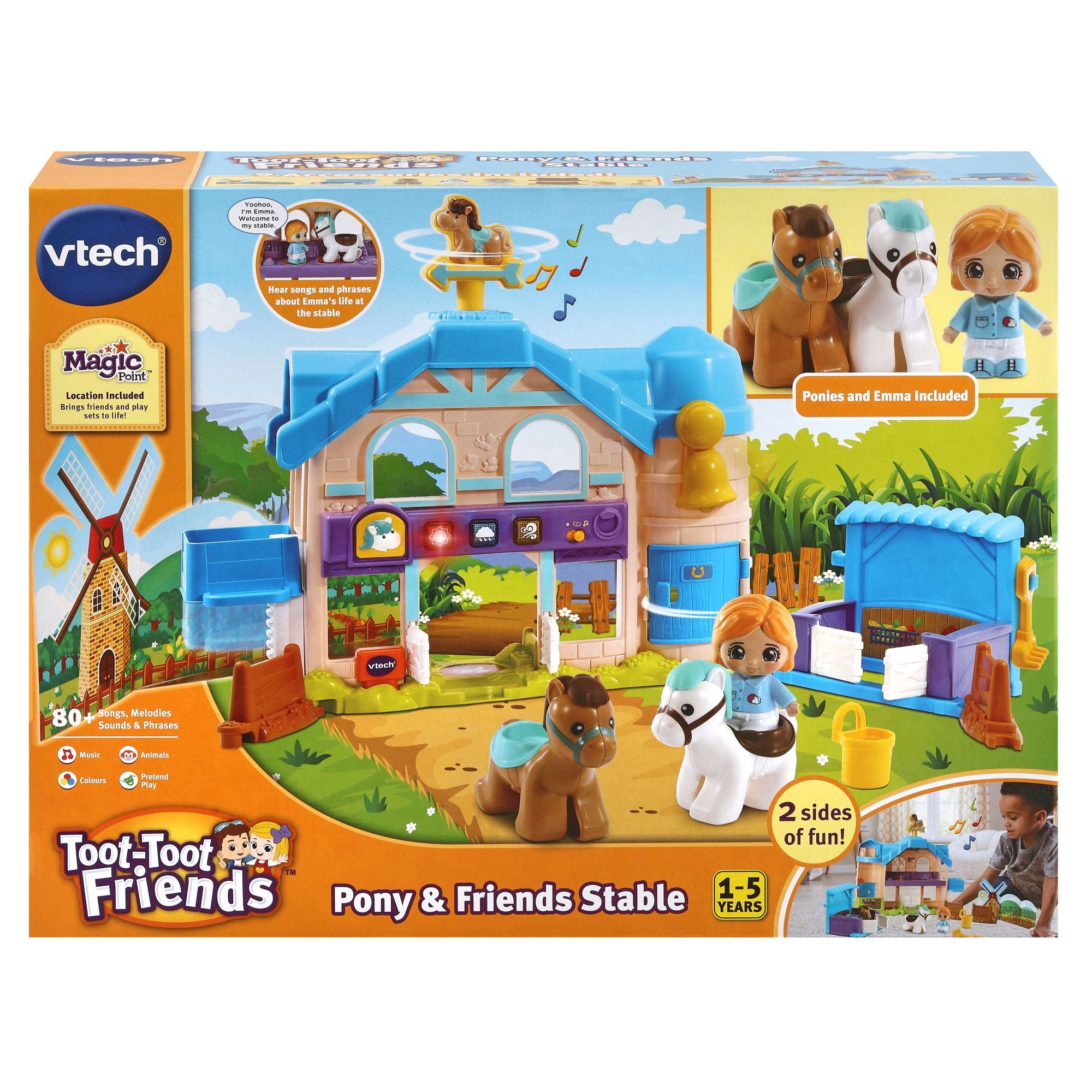 Hot Sale! VTech Toot - Toot Friends Pony & Friends Stable Play Set for Kids Aged 1 - 5