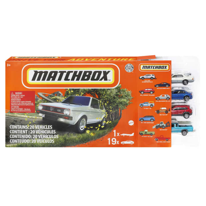 Hot Deal! 20-Pack Set of Matchbox Die-Cast Cars and Trucks for Kids and Collectors