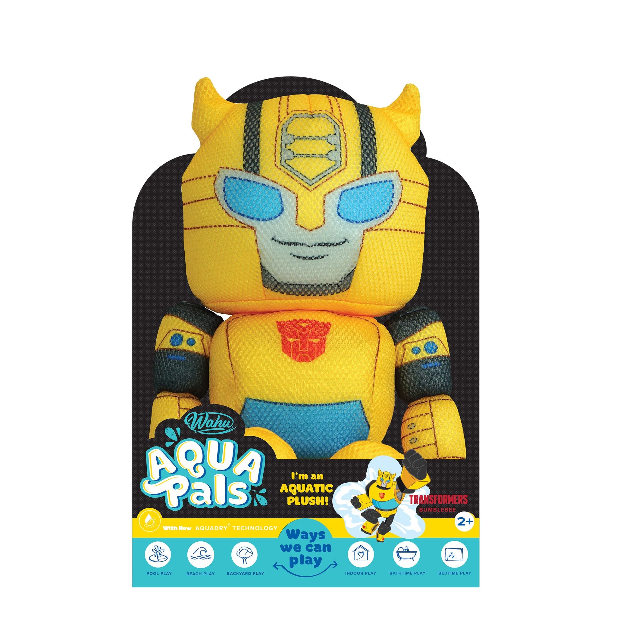 Wahu Aqua Pals - Medium Transformers Bumblebee - Great Deal!
