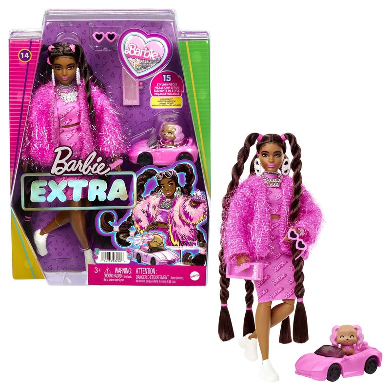 Hot Deal! Barbie Extra 14 Heart Doll