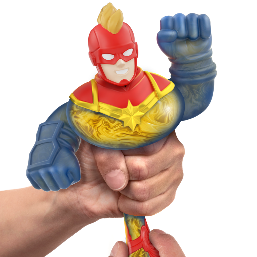 Hot Deal! Heroes Of Goo Jit Zu Marvel Season 5 Captain Marvel Hero Pack