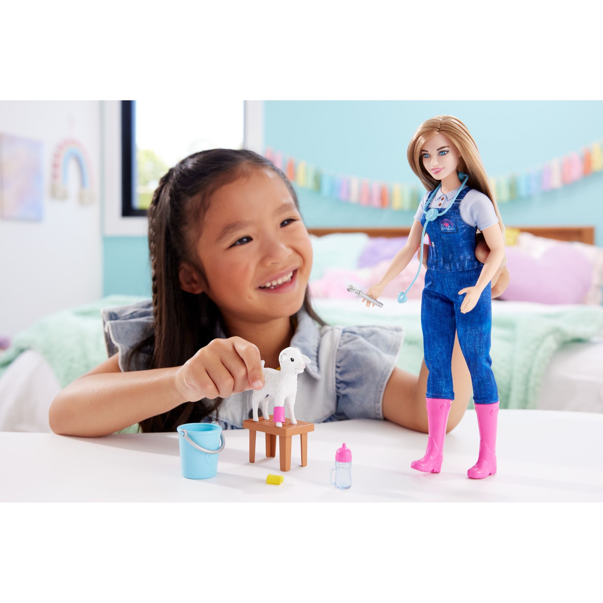 Limited - Edition Barbie 65th Anniversary Farm Vet Doll