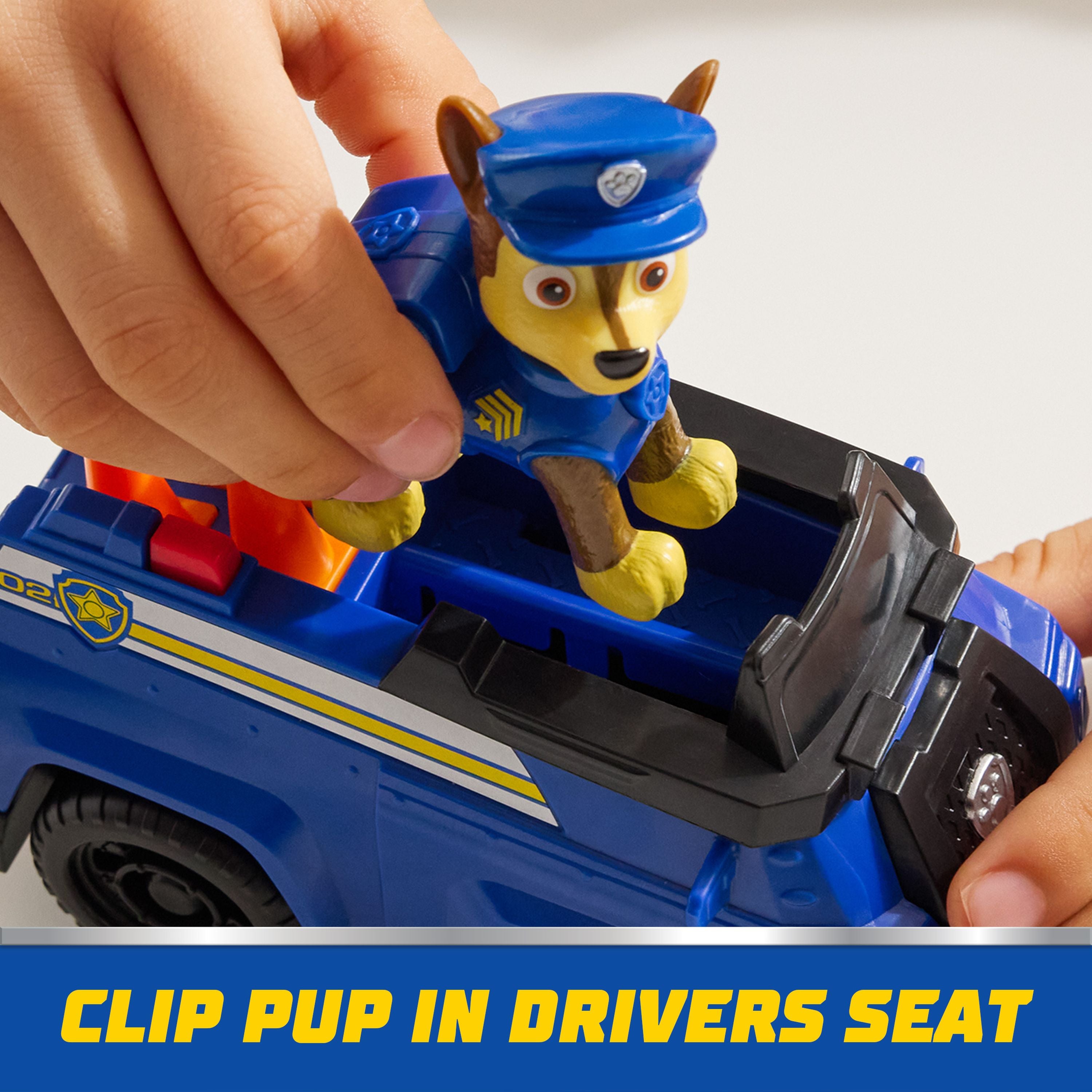 PAW Patrol Eco-Friendly Basic Rescue Police Vehicle - Chase