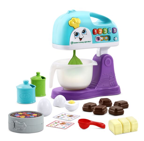 LeapFrog Rainbow Learning Lights Stand Mixer - Ideal for Little Bakers