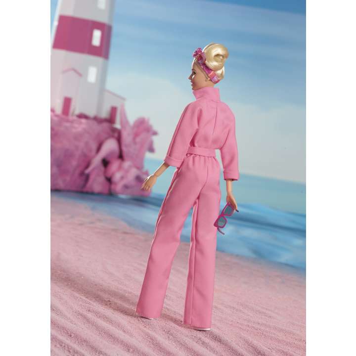 Hot! Collectible Barbie Doll Inspired by Margot Robbie in Barbie The Movie in Pink Boiler Suit