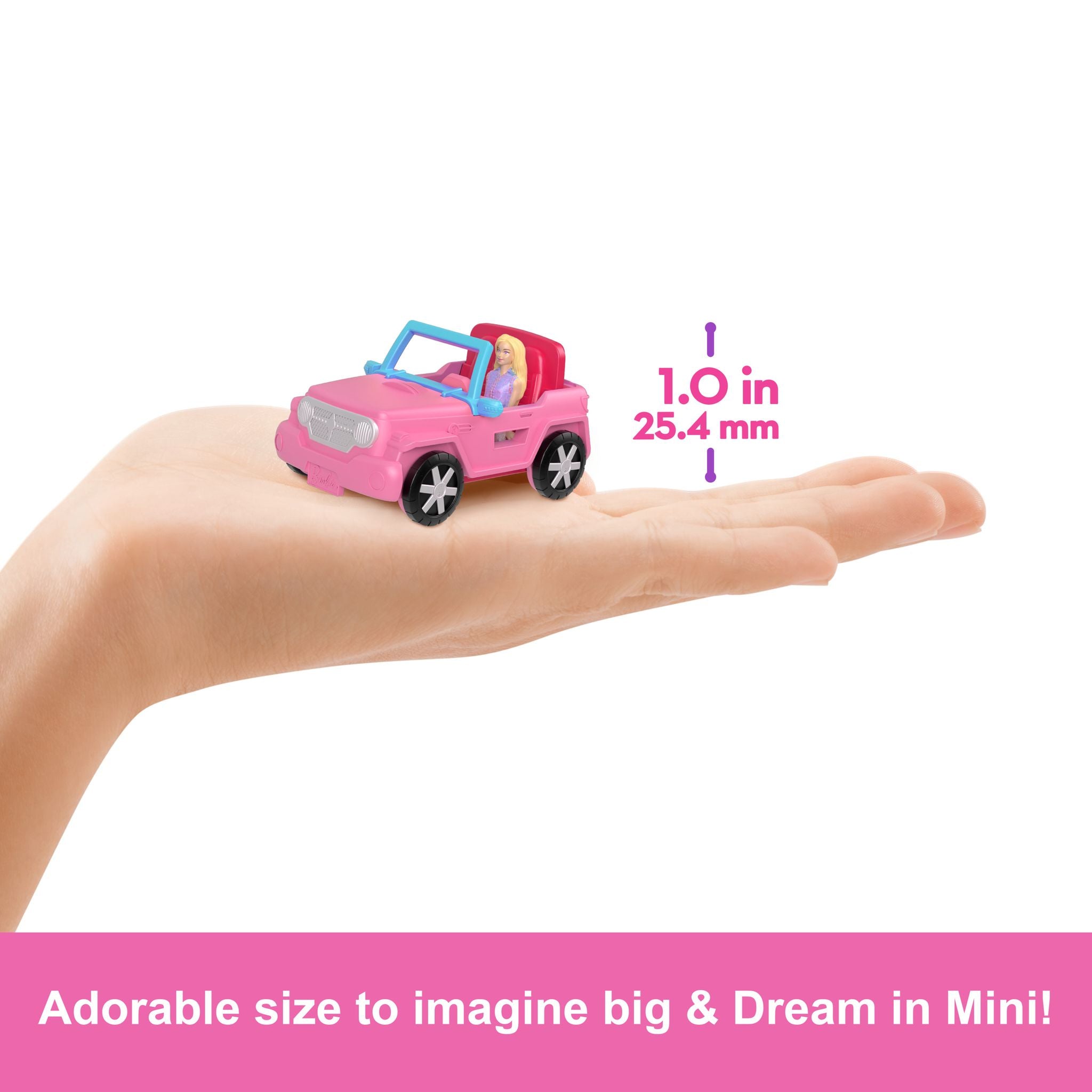 Hot Sale! Mini Barbieland Color-Changing Jeep for Barbie Doll Lovers