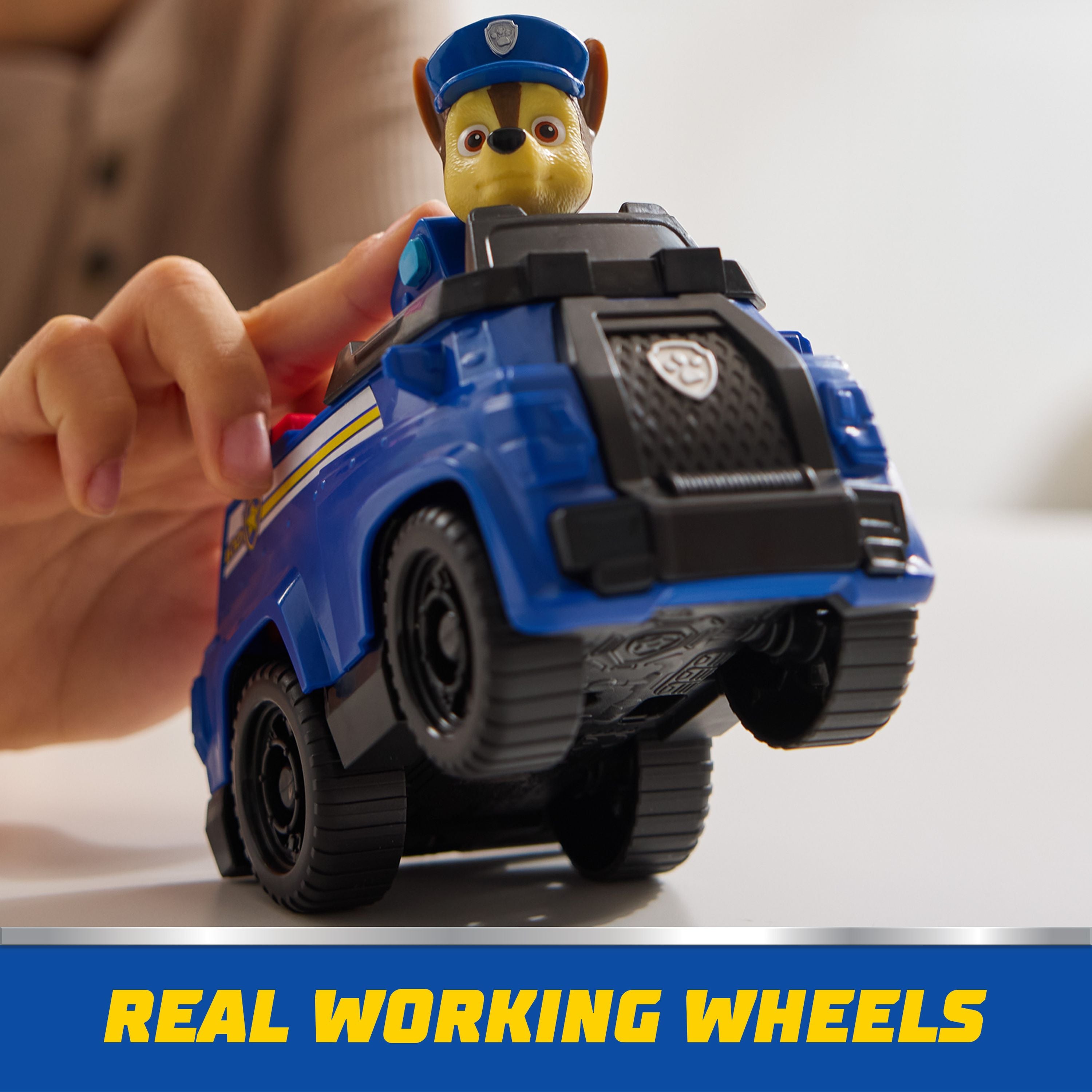 PAW Patrol Eco-Friendly Basic Rescue Police Vehicle - Chase